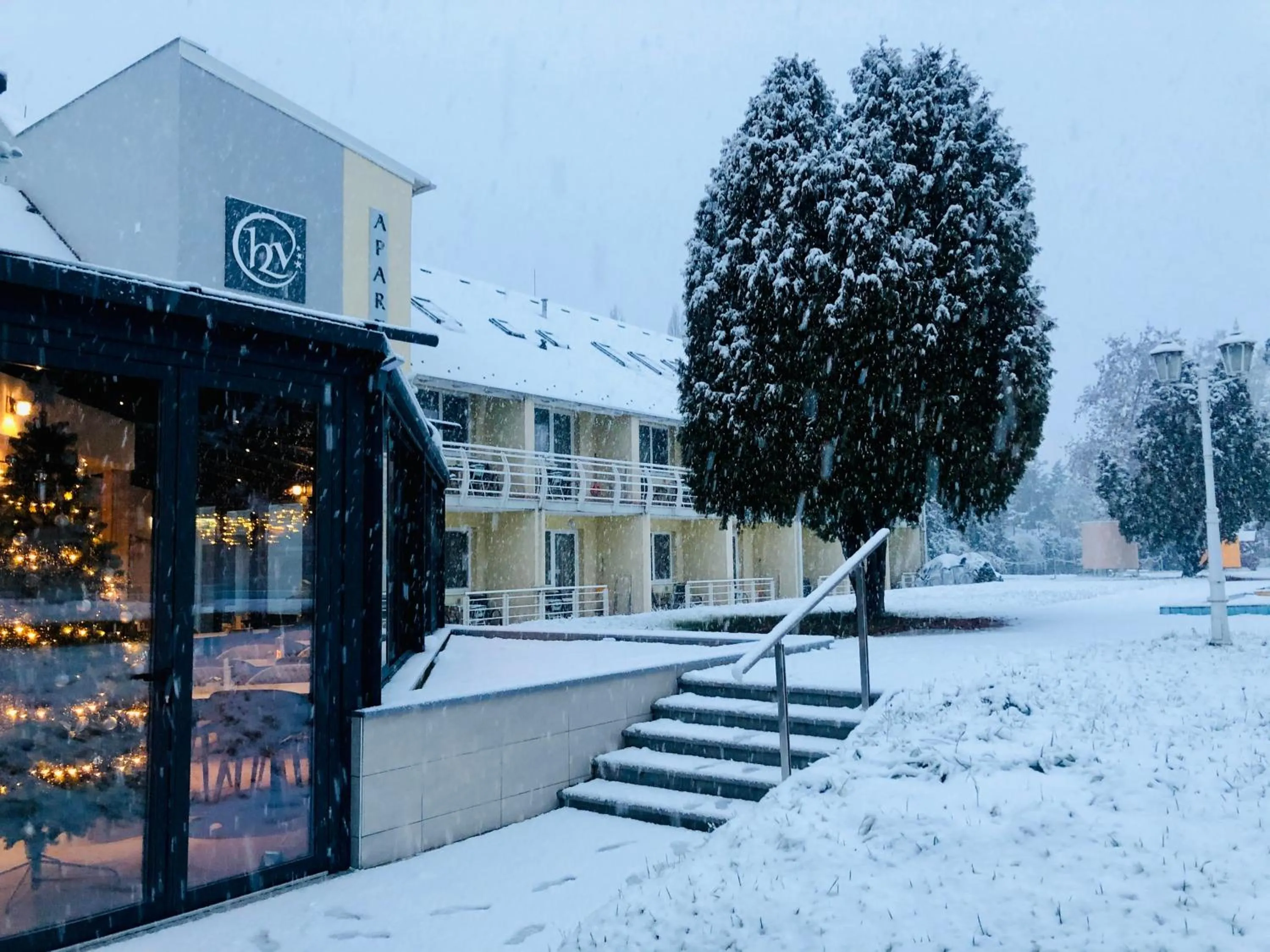 Property building in Hét Vezér Apartmanhotel