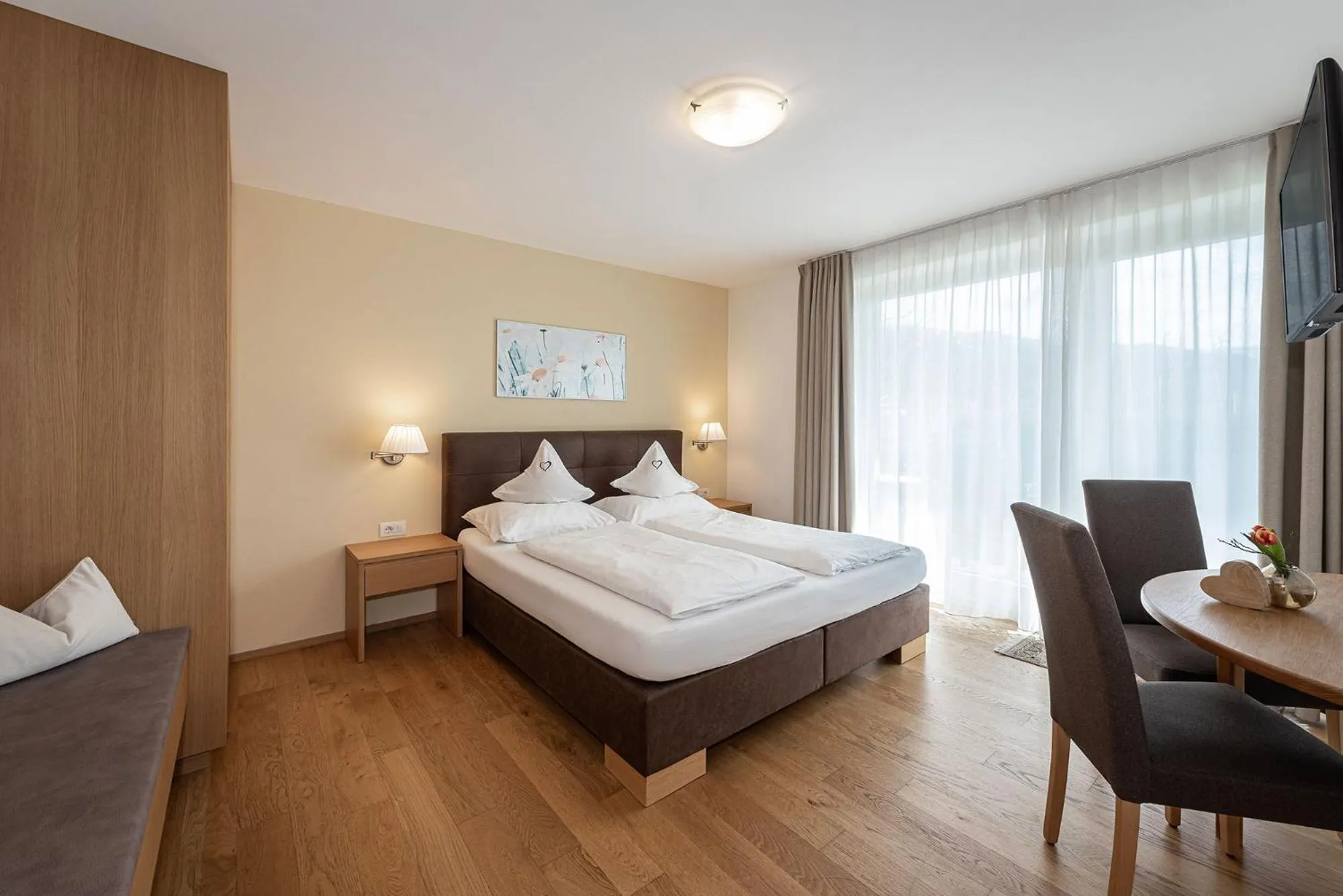 Bedroom, Bed in Tirolerhof - panoramic apartments