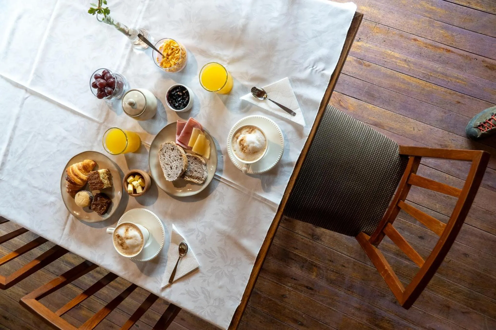 Food in Wesley House Hosteria Boutique