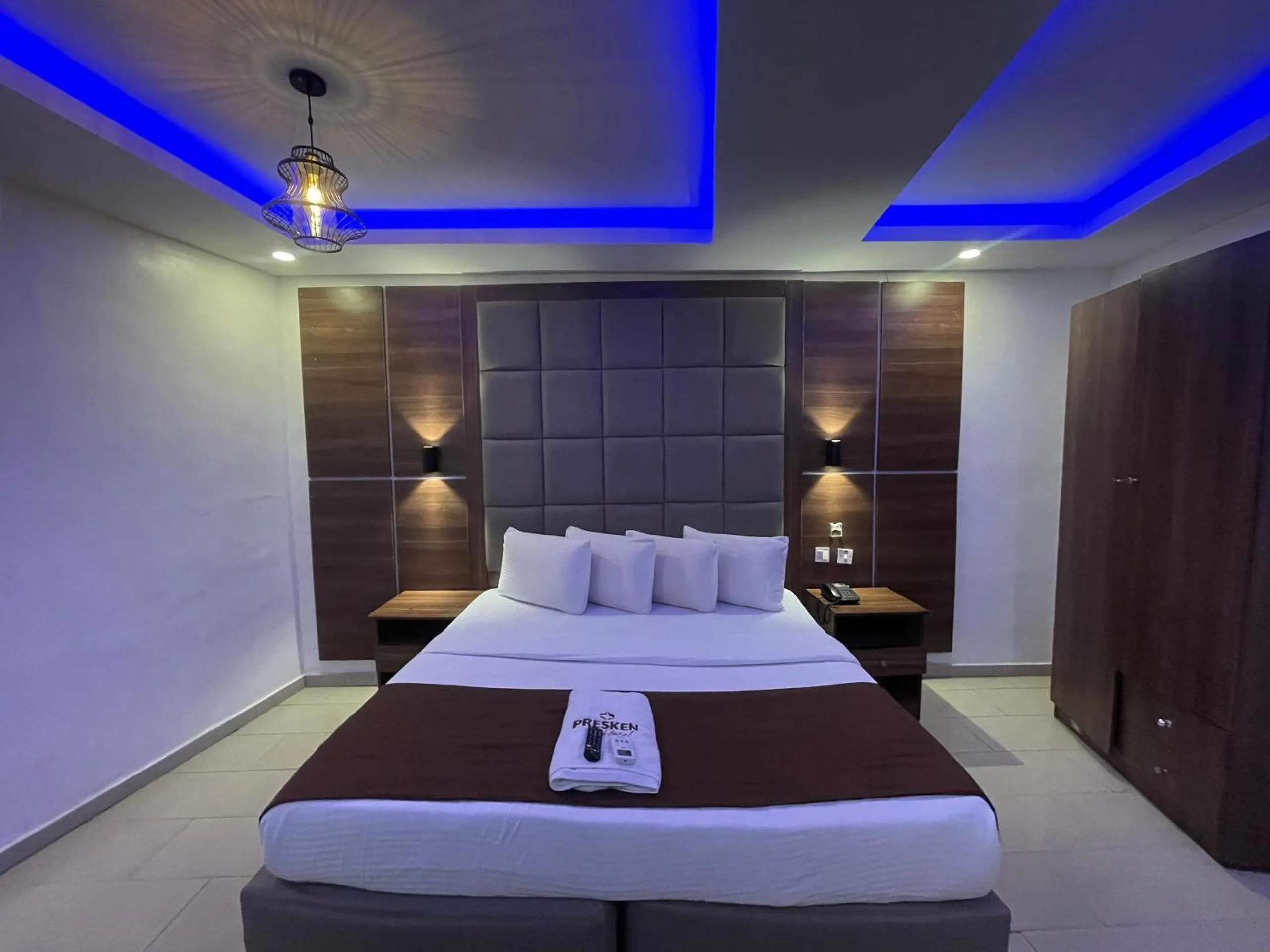 Bed in Presken Hotel Alade, Ikeja
