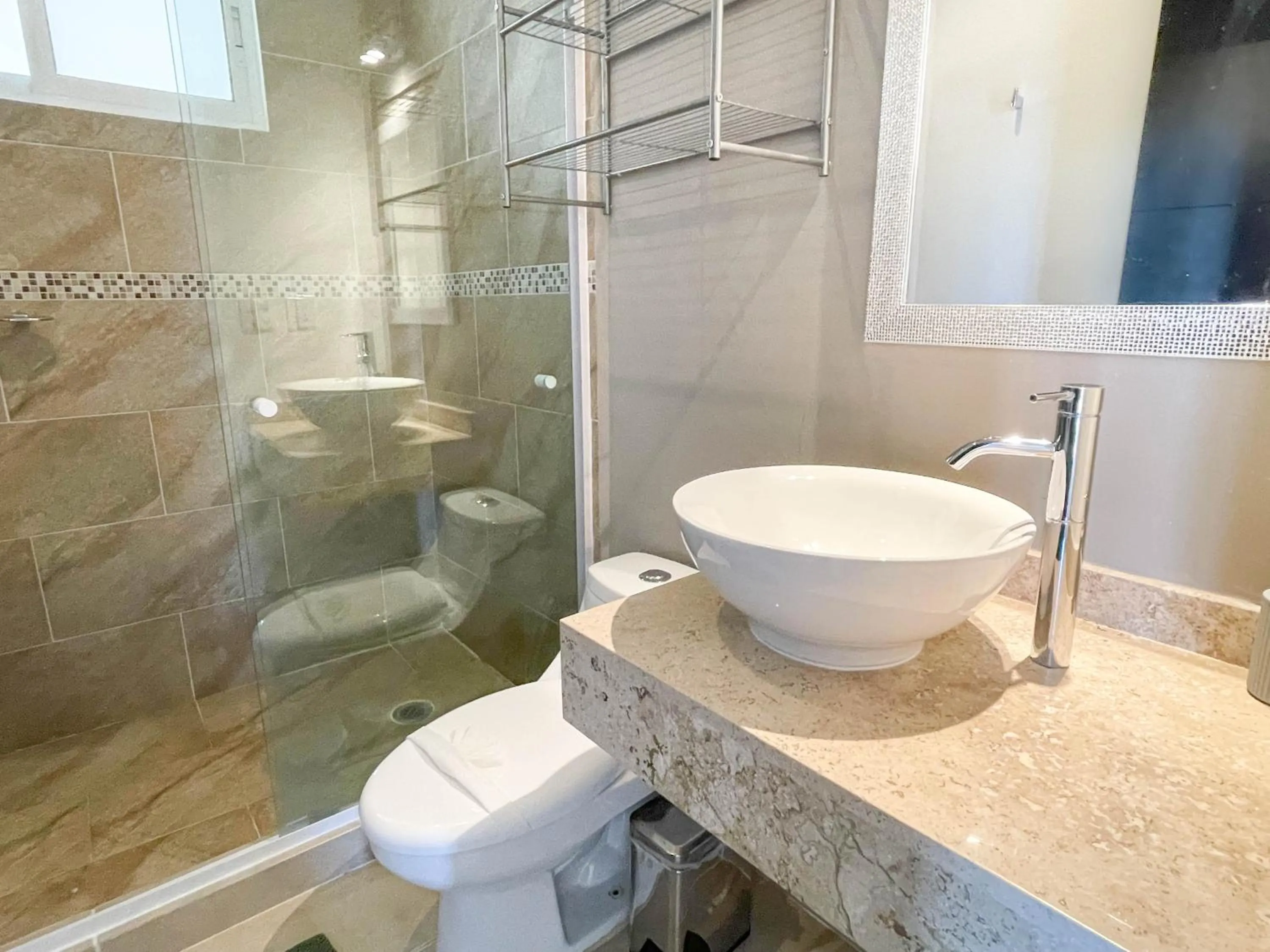 Bathroom in Dreams Lagoon by Andiani Travel