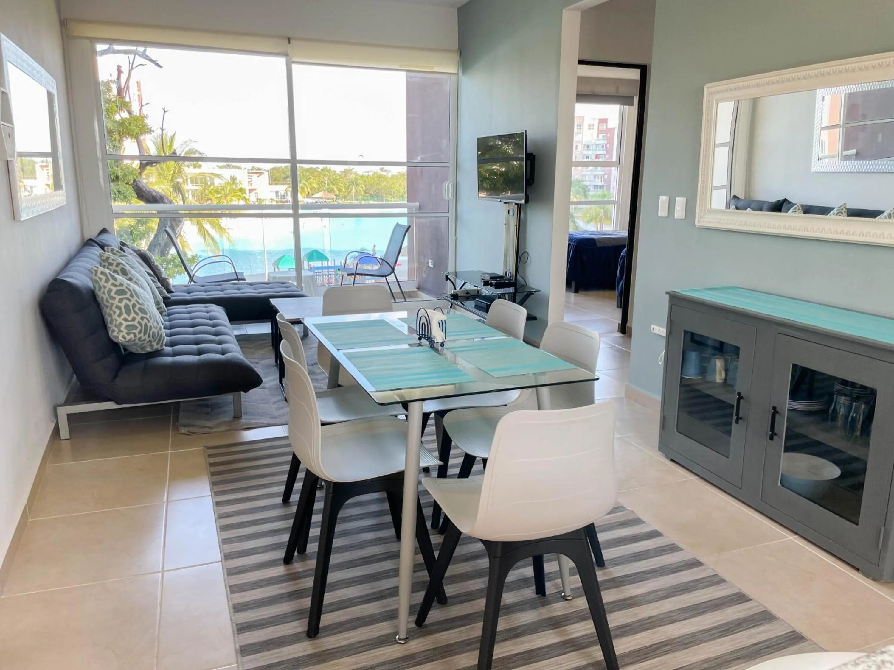 Living room in Dreams Lagoon by Andiani Travel