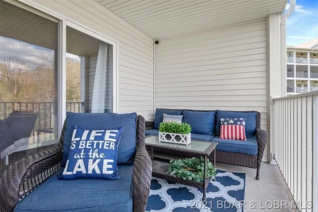 Patio in Family Fun Lakefront Condo at Parkview Bay