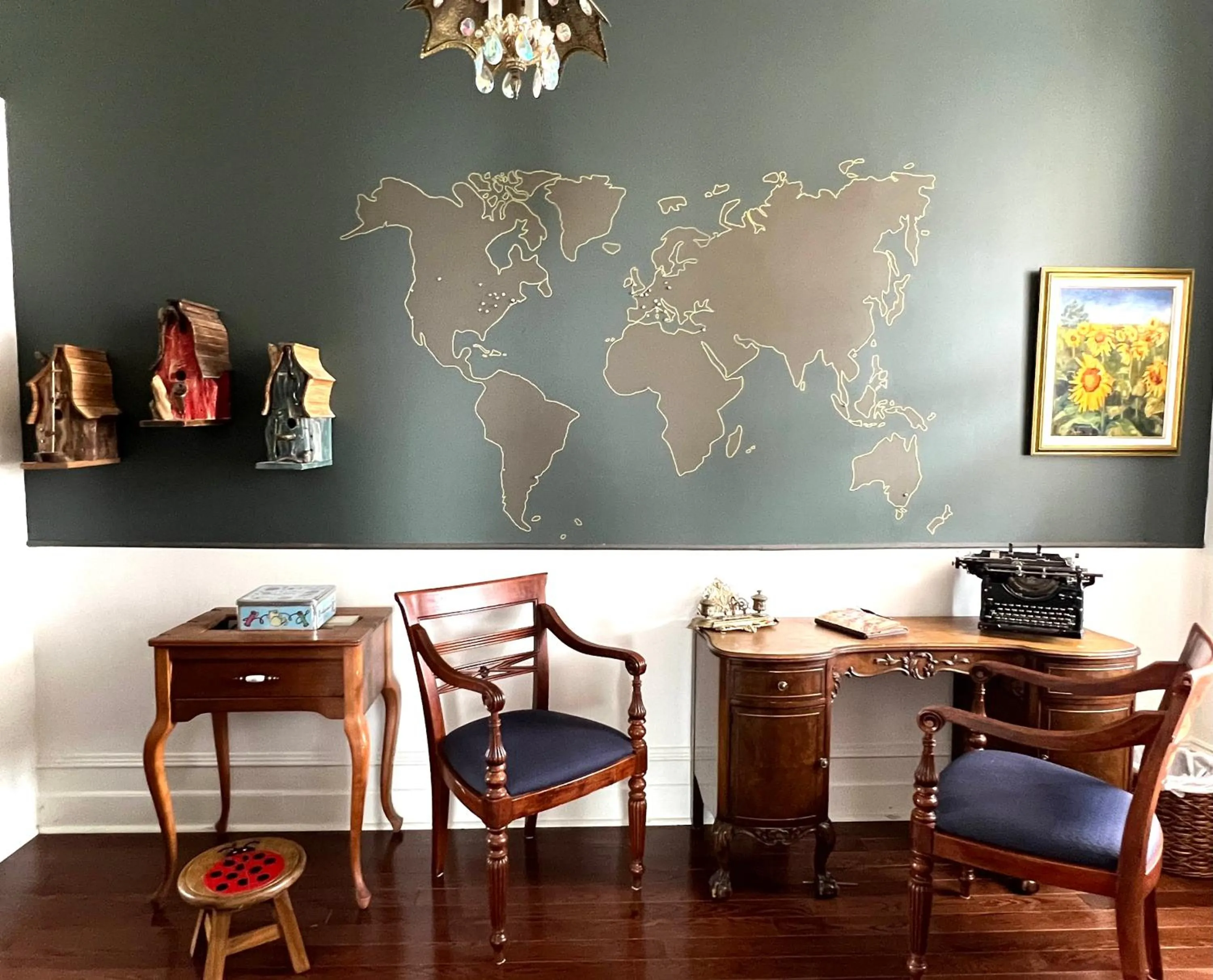 Lobby or reception in La Demeure du Capitaine