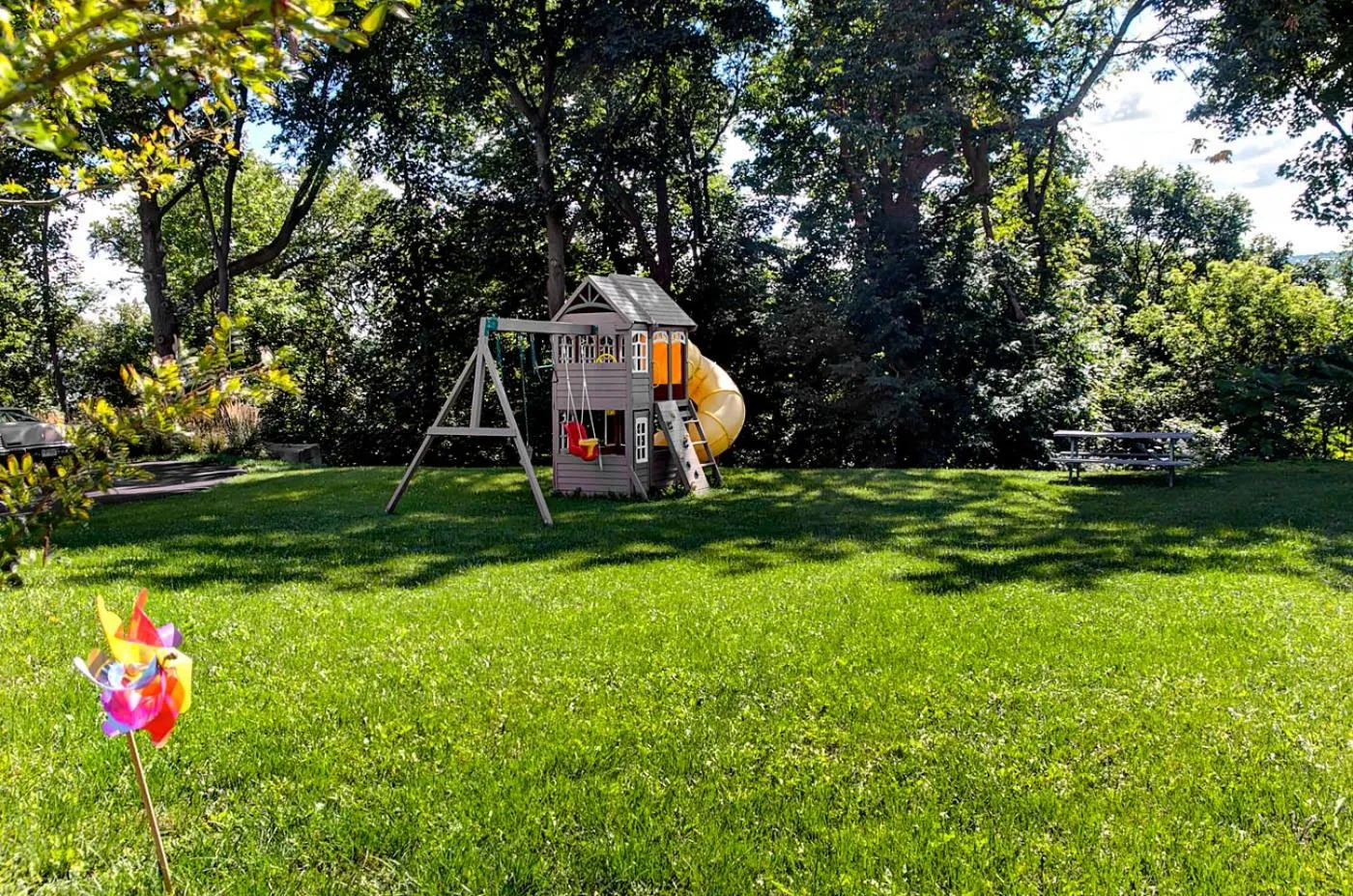 Garden in La Demeure du Capitaine