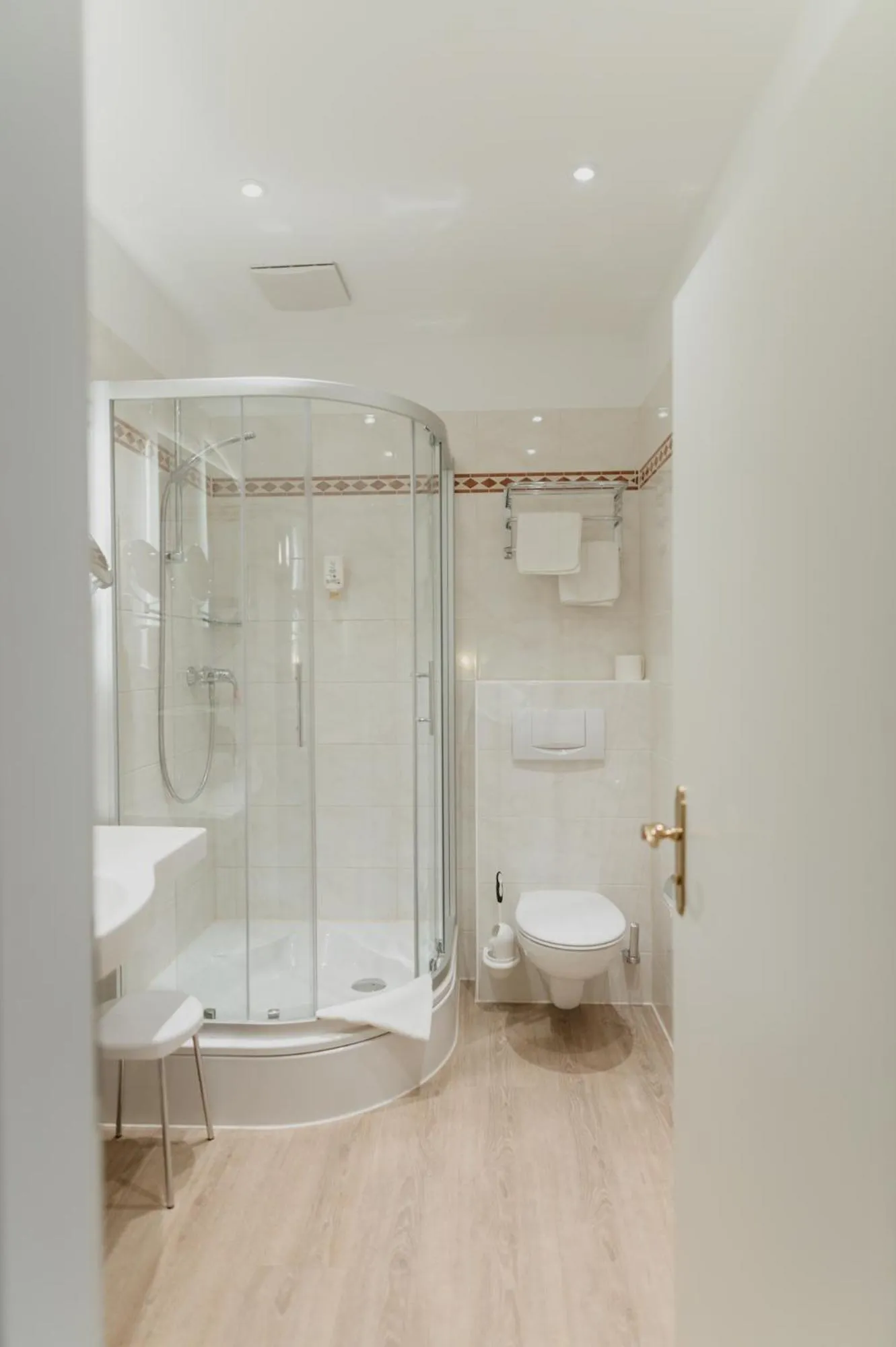 Shower in Romantik Hotel zur Post