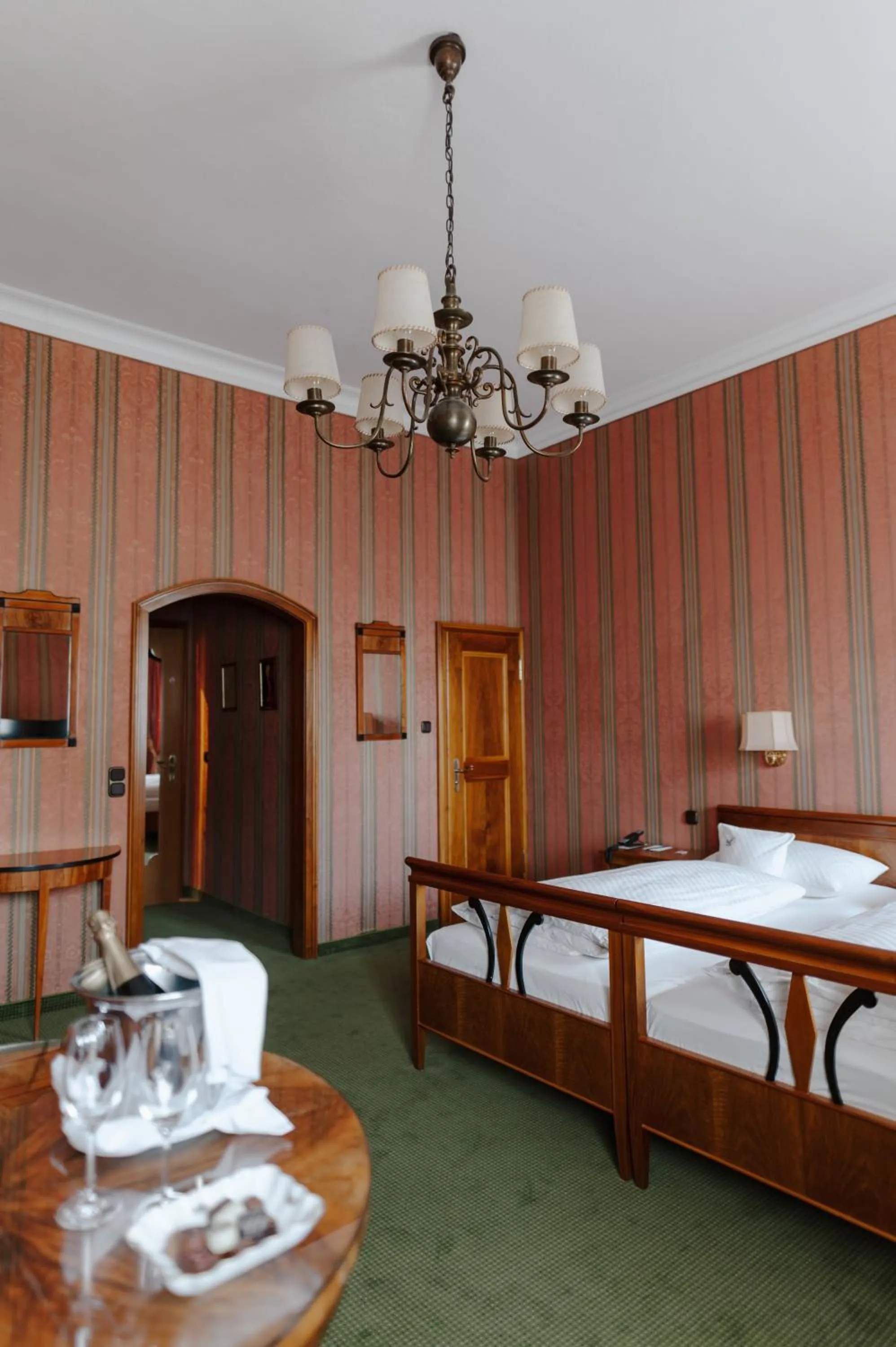 Photo of the whole room, Bed in Romantik Hotel zur Post