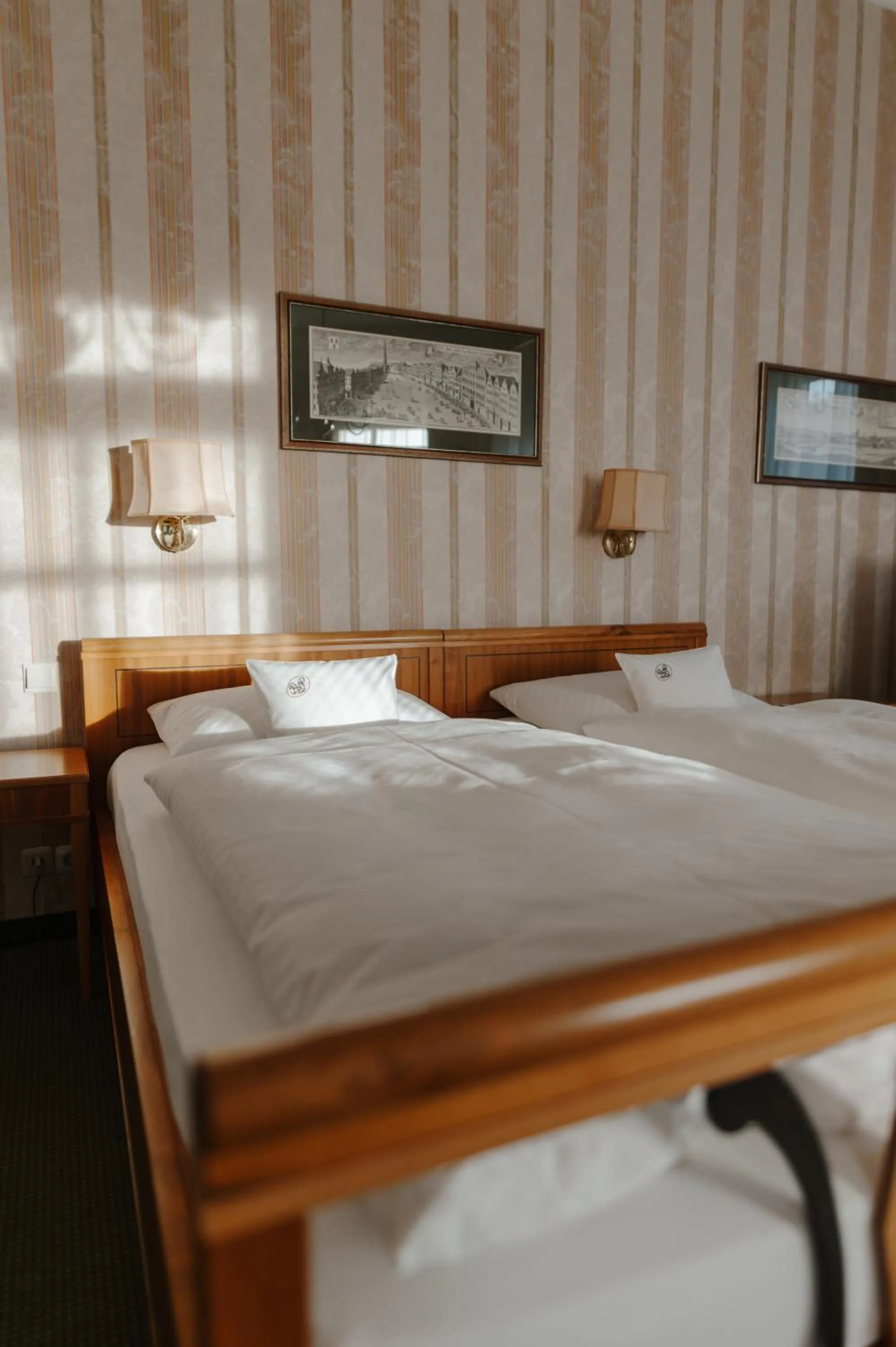 Photo of the whole room, Bed in Romantik Hotel zur Post