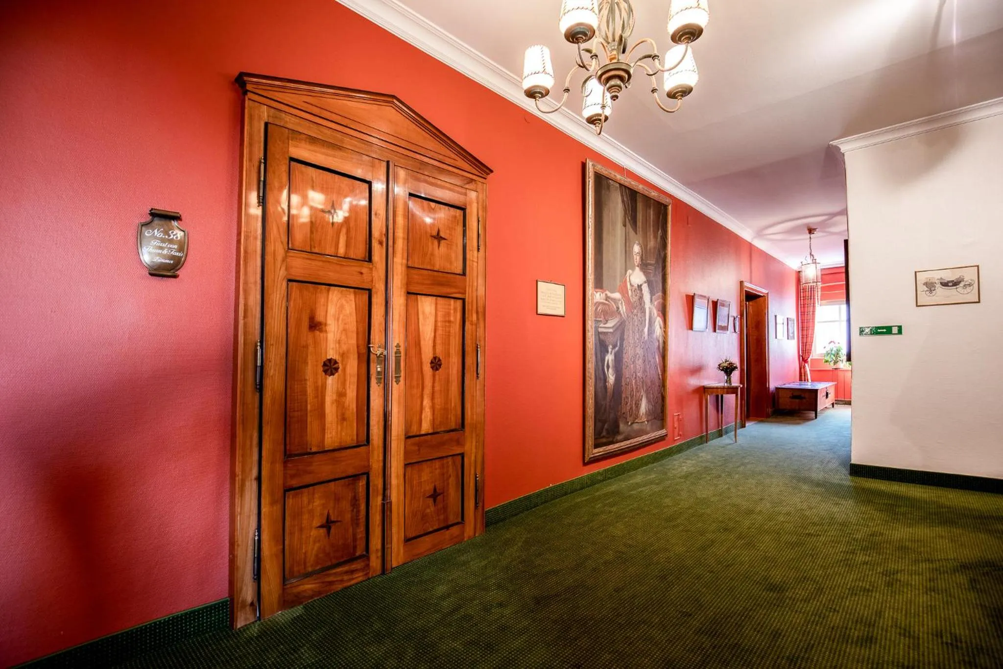 Decorative detail in Romantik Hotel zur Post