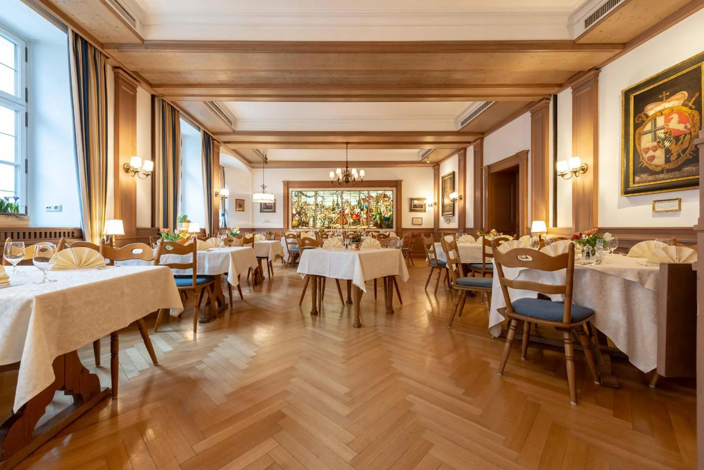 Restaurant/places to eat in Romantik Hotel zur Post