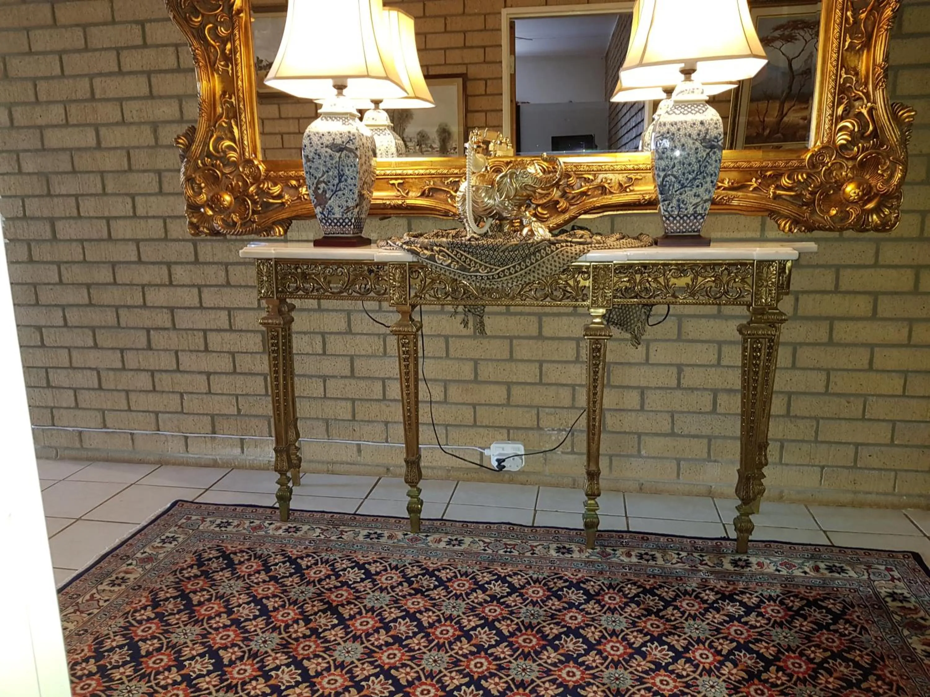 Decorative detail in Mountain View Country Estate