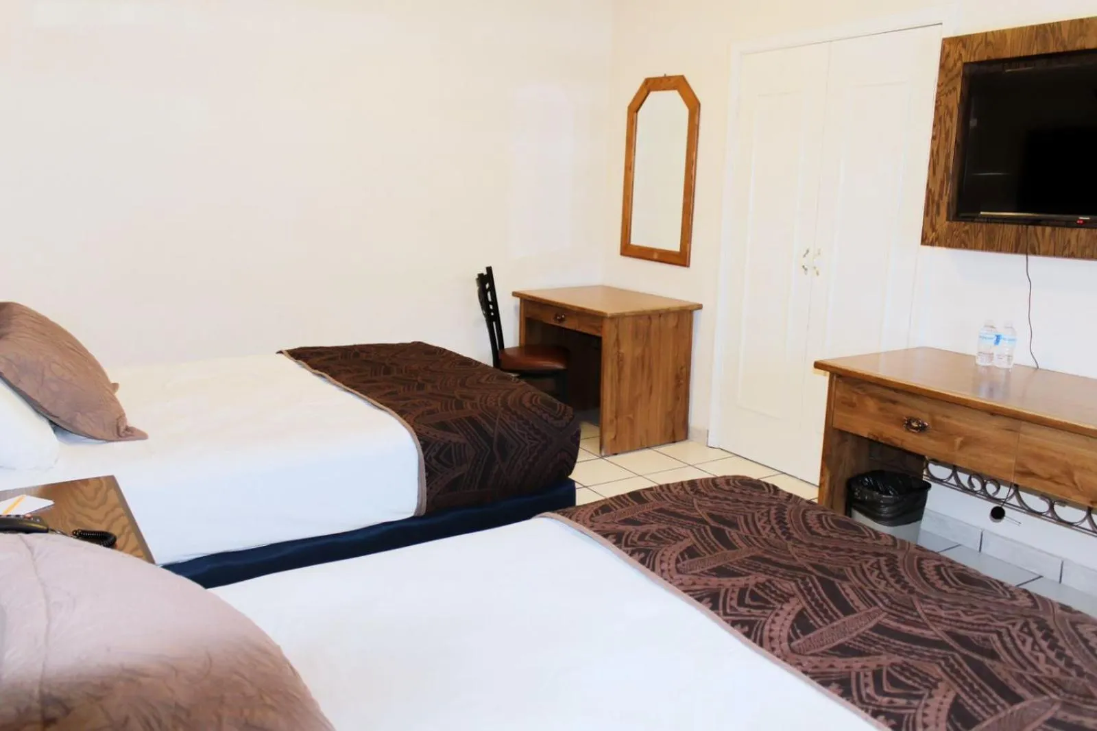 Bed in Hotel Sntenario