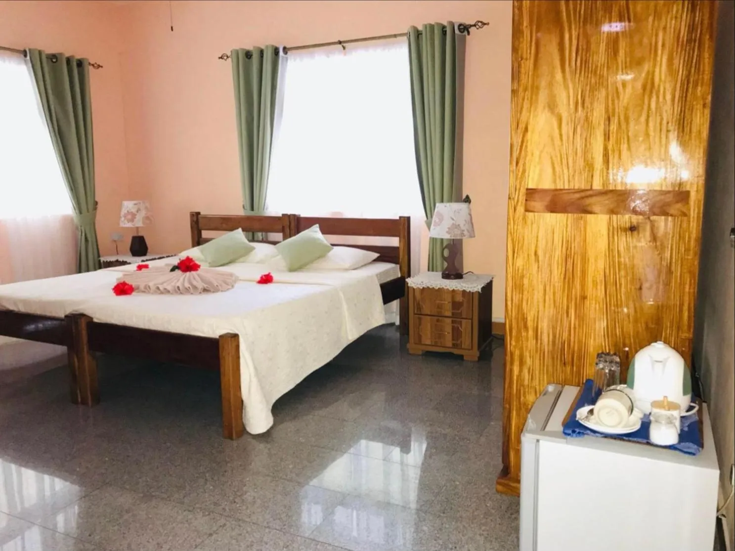 Bedroom, Bed in Villa Bananier