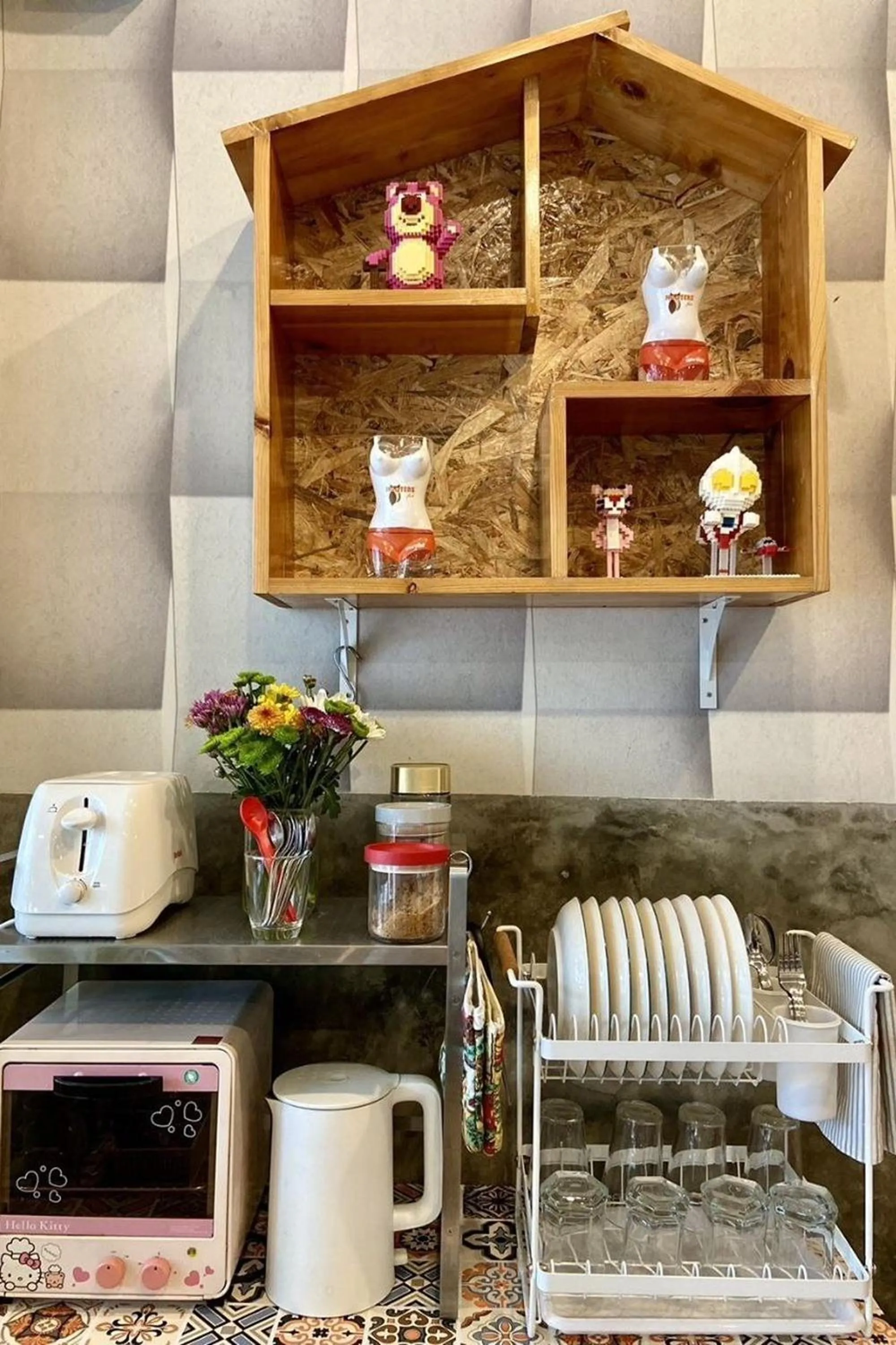 Area and facilities in Hostel Lemon Siam Petchaburi Road