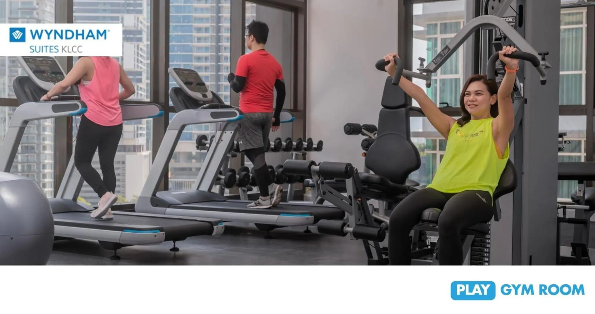 Fitness centre/facilities in Wyndham Suites KLCC