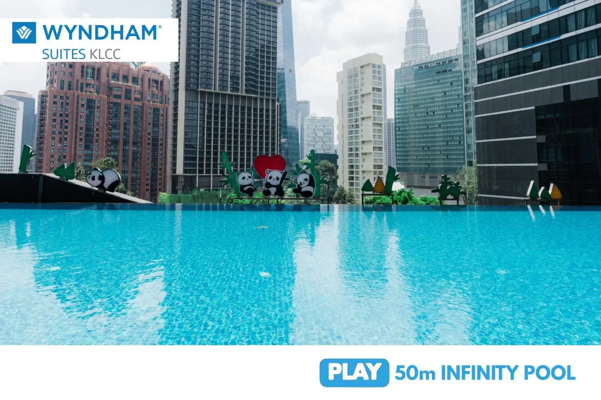 Swimming pool in Wyndham Suites KLCC Swimming pool in Wyndham Suites KLCC