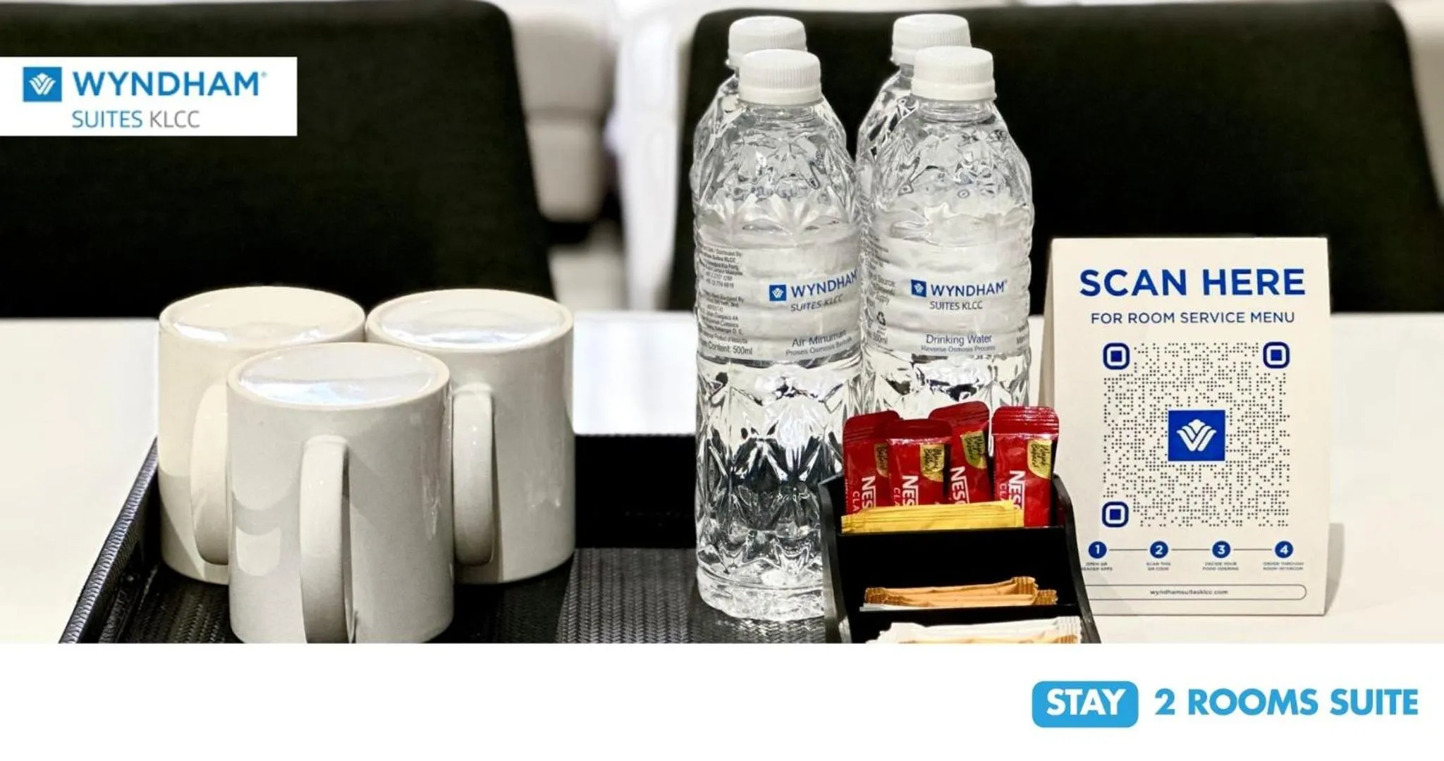 Drinks in Wyndham Suites KLCC