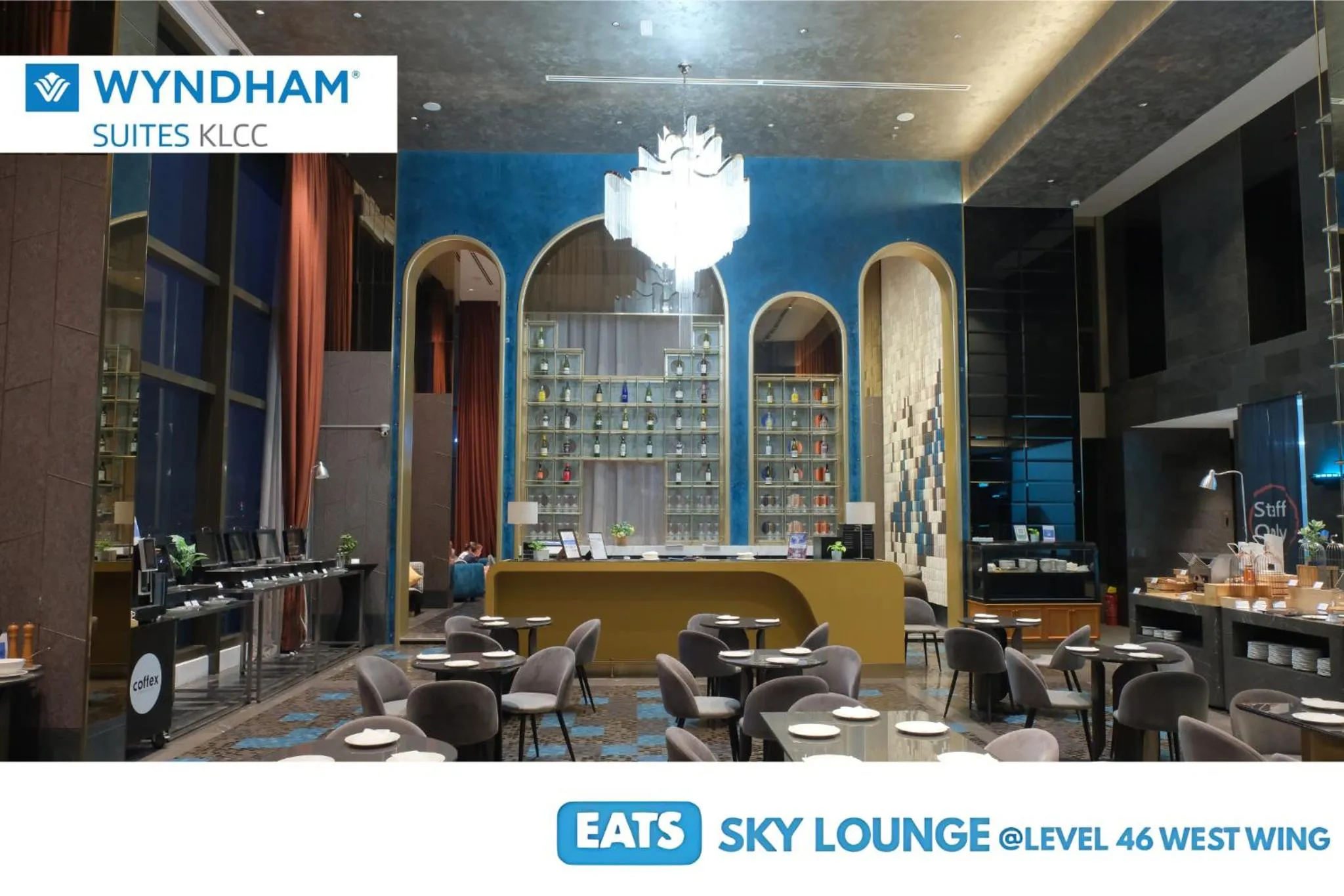 Restaurant/places to eat in Wyndham Suites KLCC