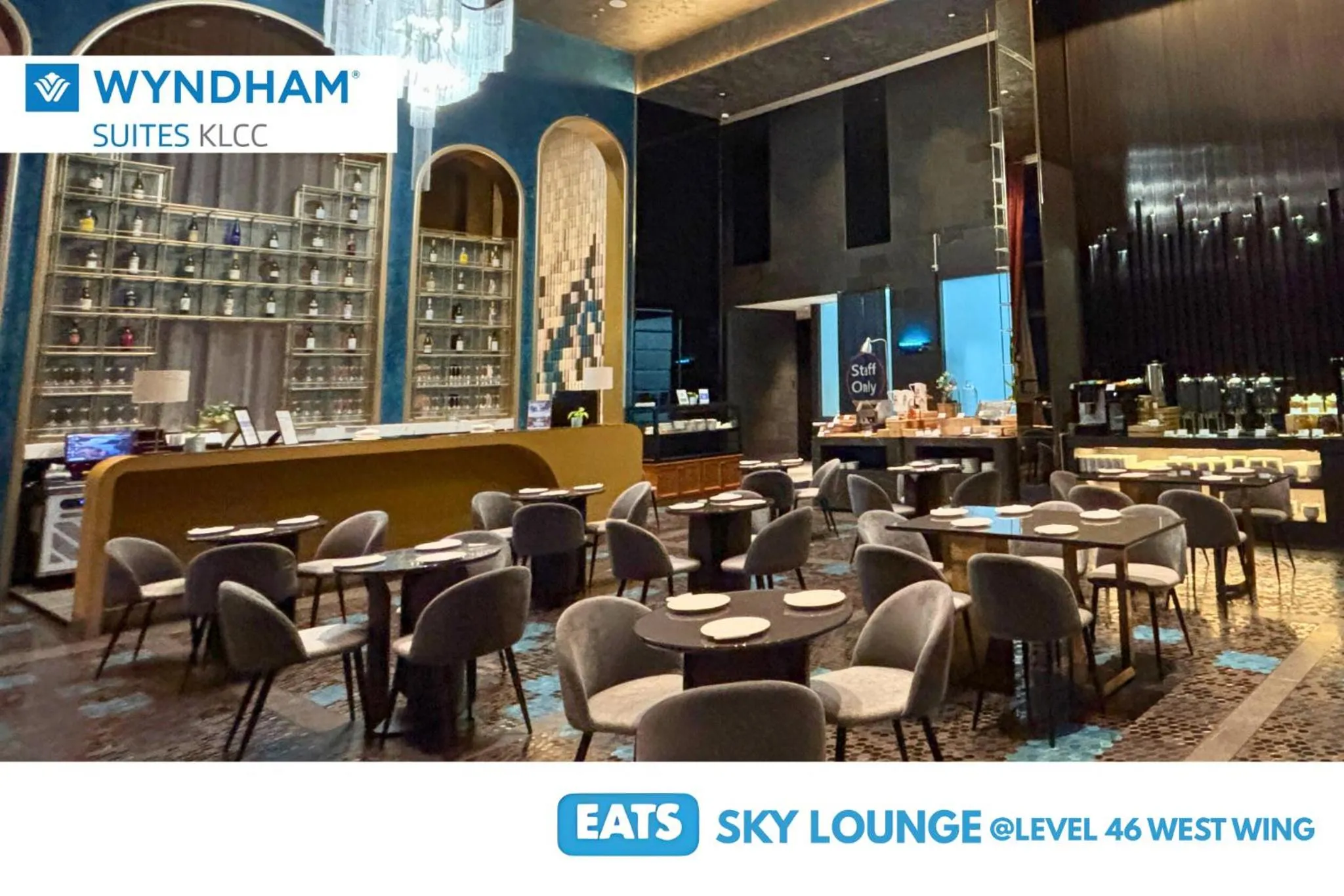 Restaurant/places to eat in Wyndham Suites KLCC