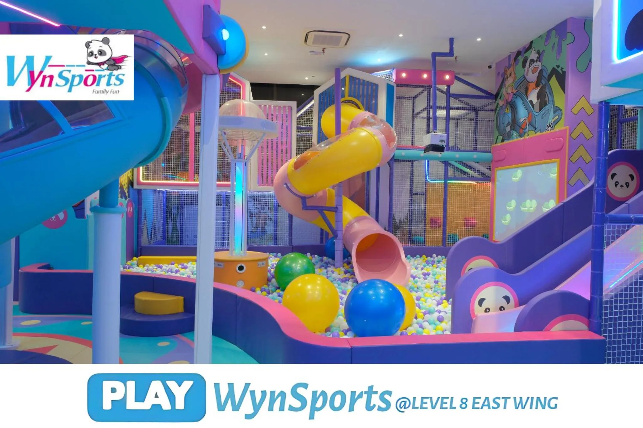 Children play ground in Wyndham Suites KLCC