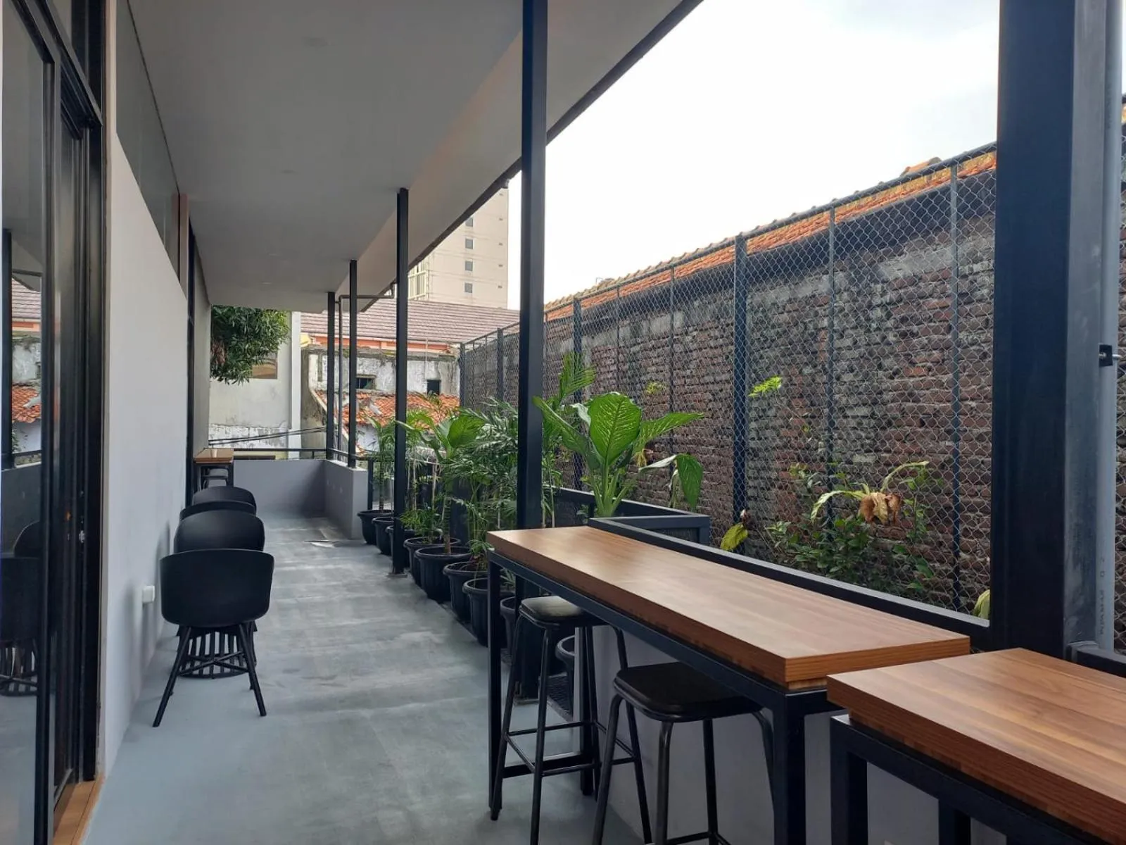 Seating area in Nindya Biodistrict Hotel Bandung