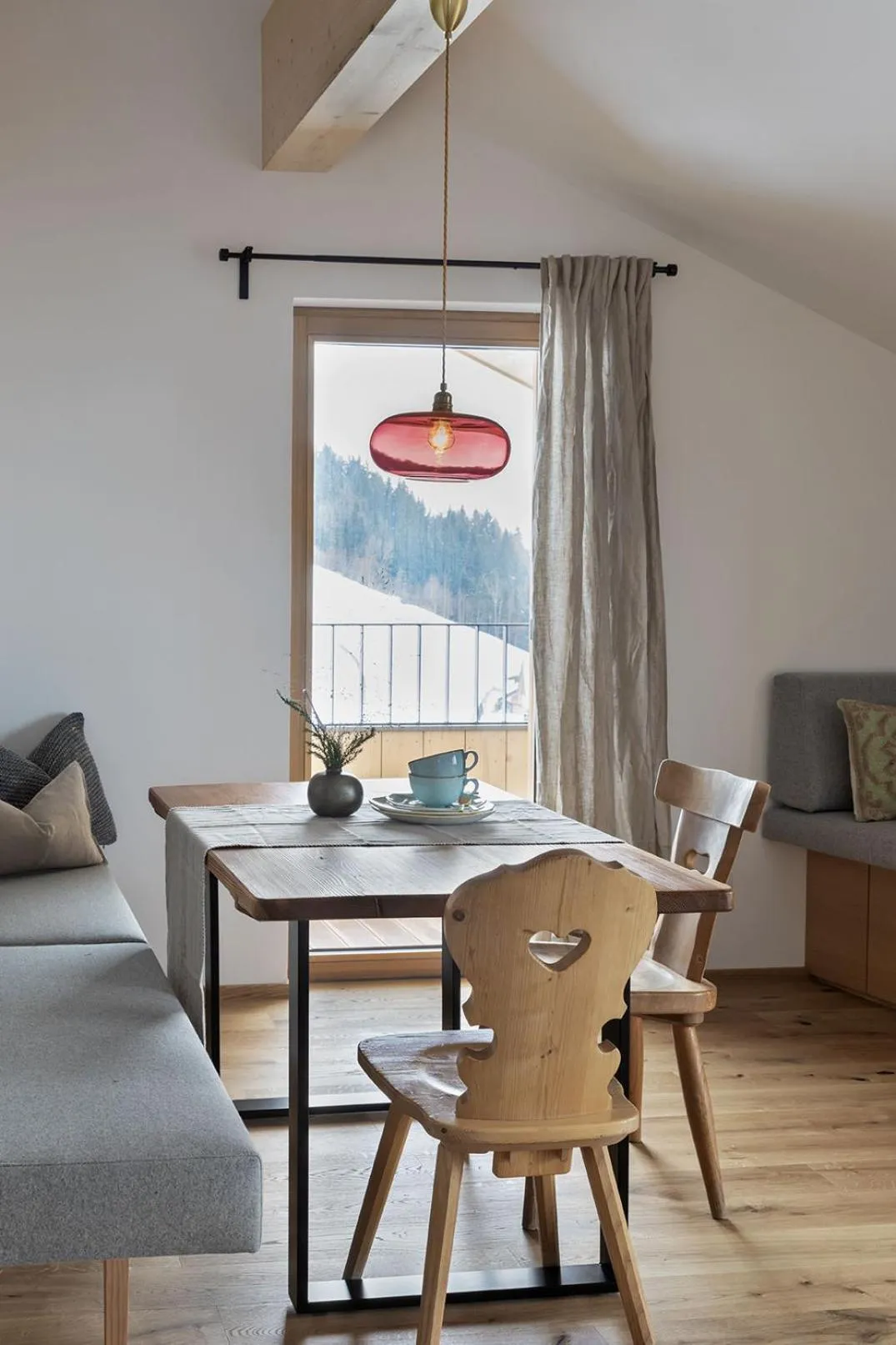 Balcony/Terrace in Holzhackerin - the charming Haus am Berg