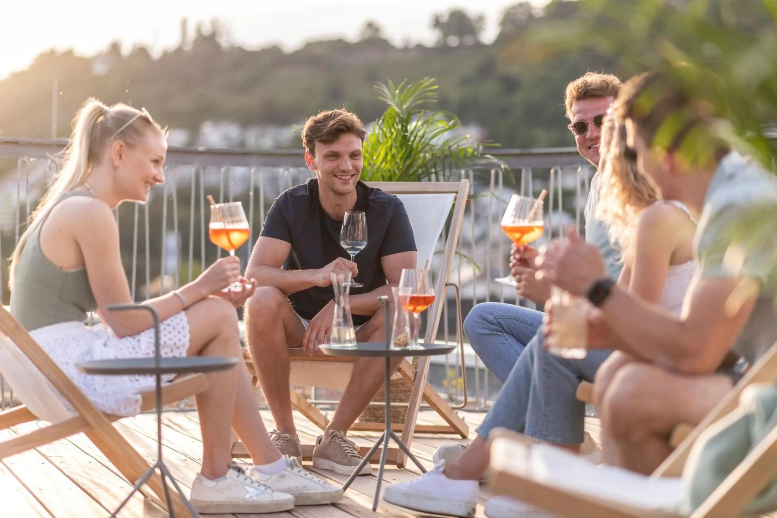 Balcony/Terrace in Emser ThermenHotel