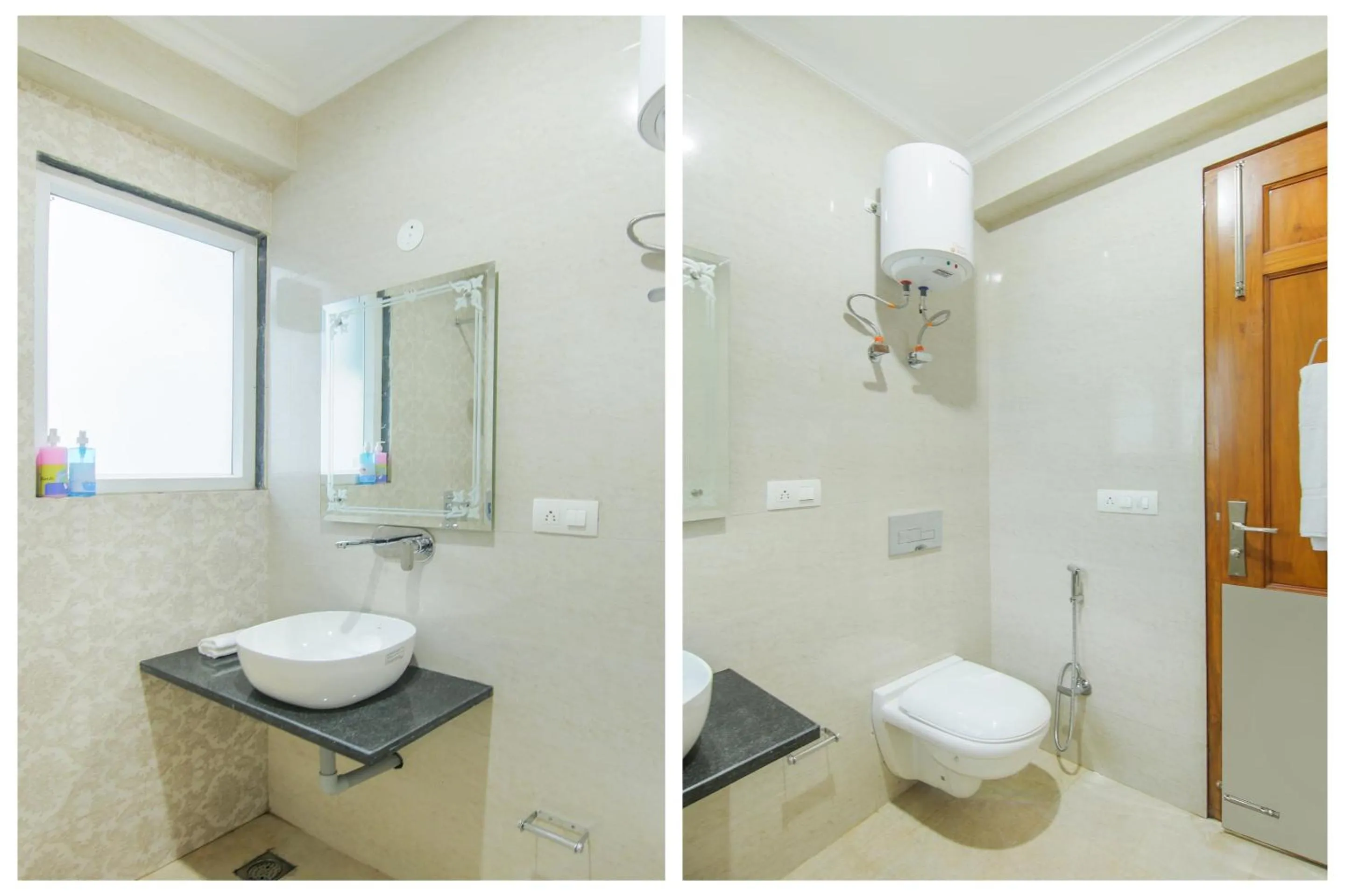 Bathroom in Collection O Corporate Suite Near Omaxe Celebration Mall