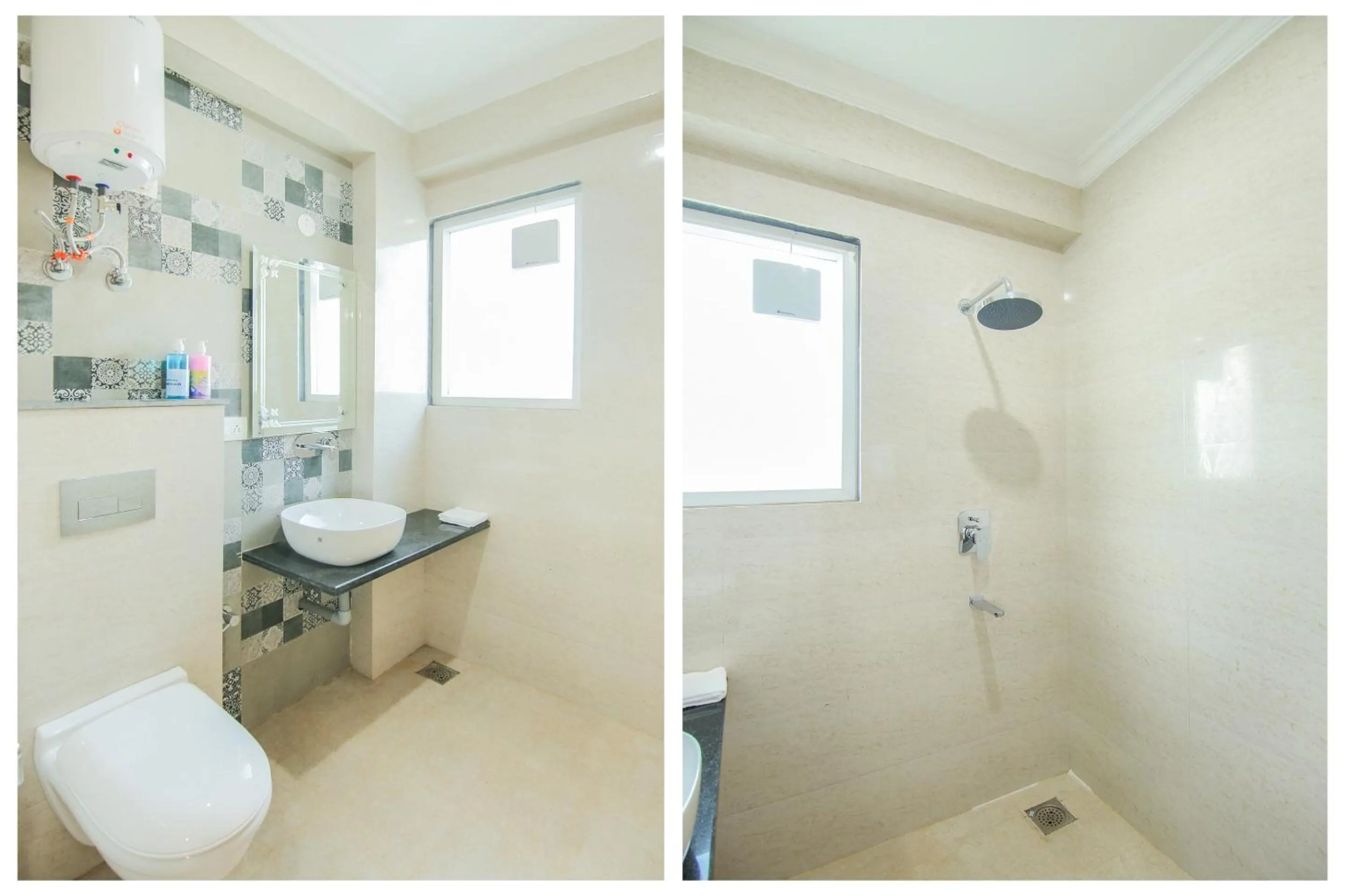 Bathroom in Collection O Corporate Suite Near Omaxe Celebration Mall