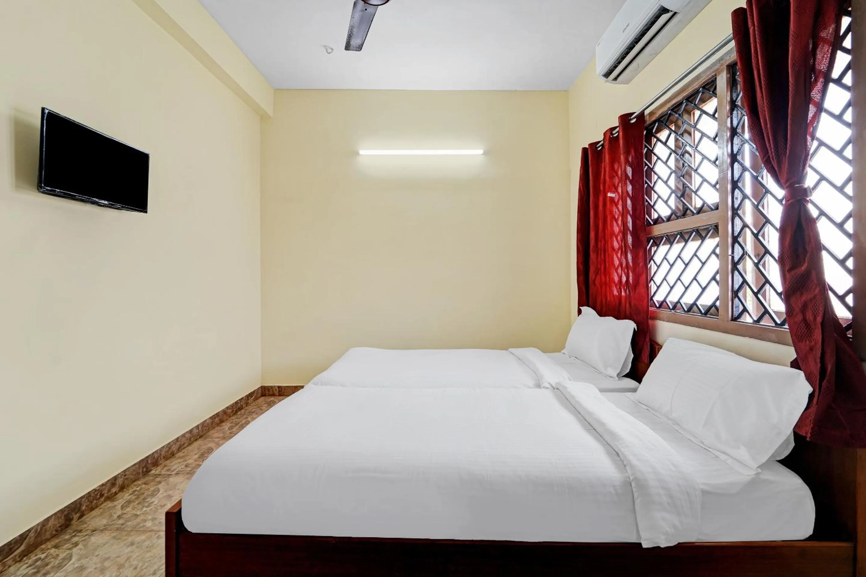 Bedroom, Bed in Collection O Senthamizh Residency