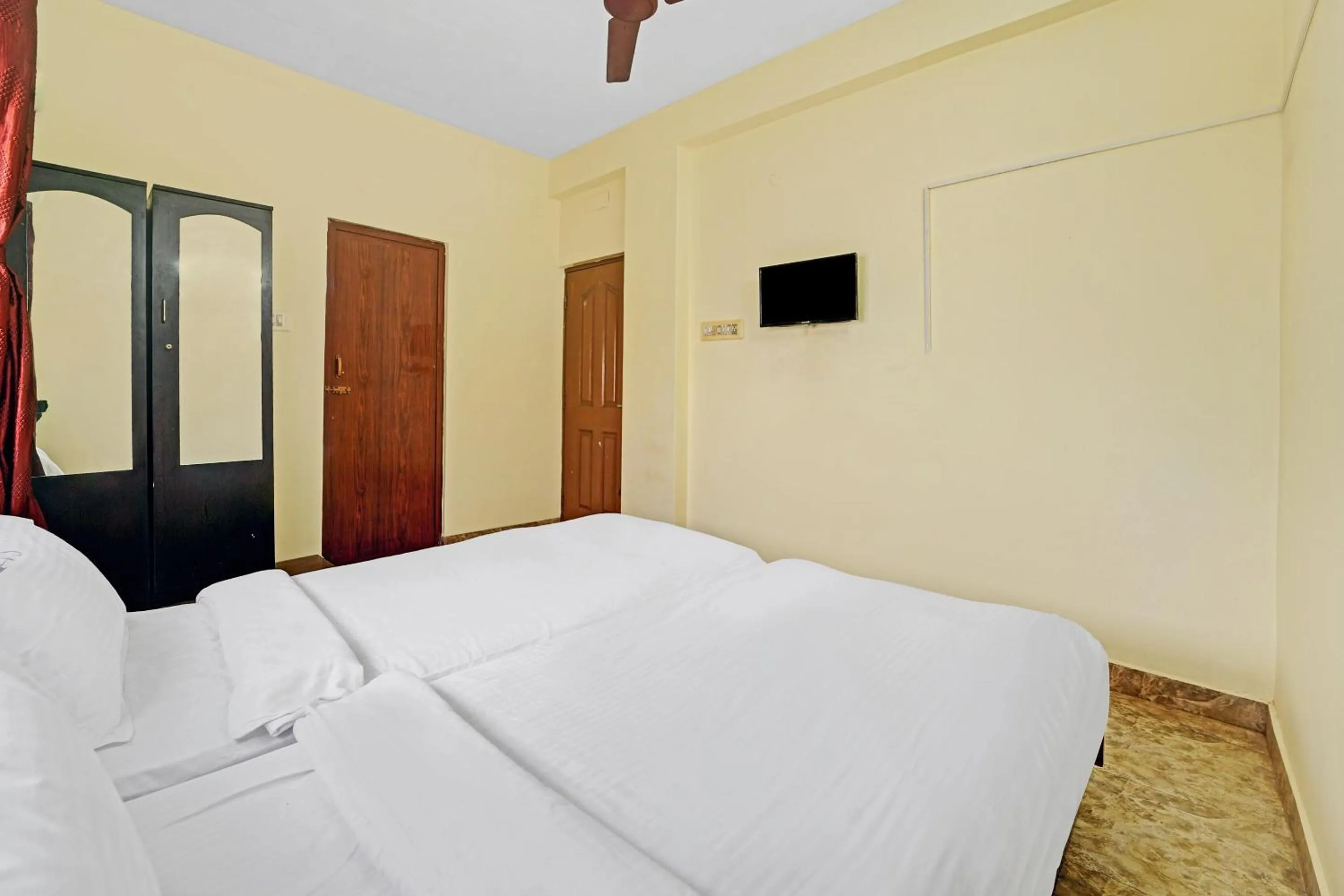 Bedroom, Bed in Collection O Senthamizh Residency