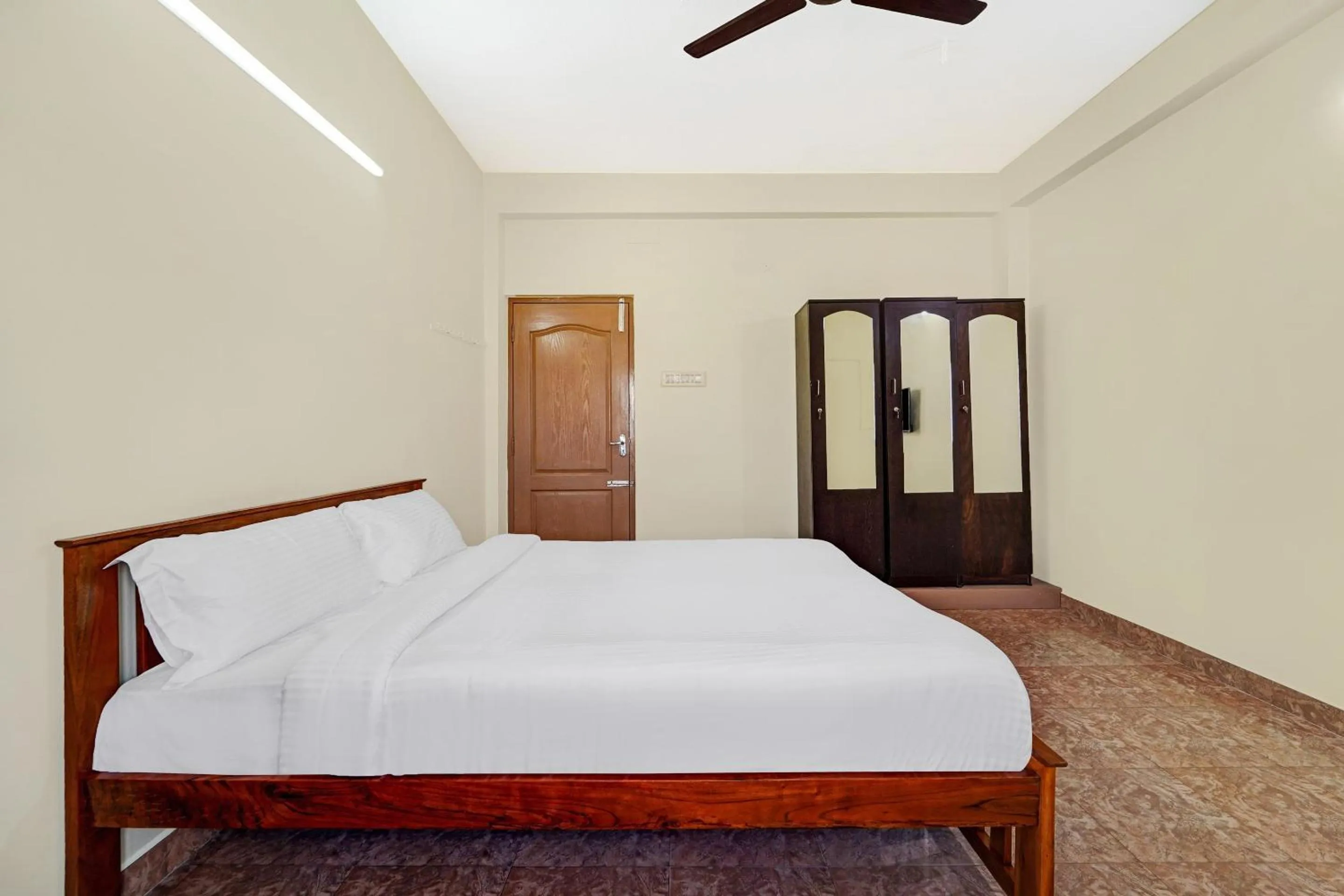 Bedroom, Bed in Collection O Senthamizh Residency