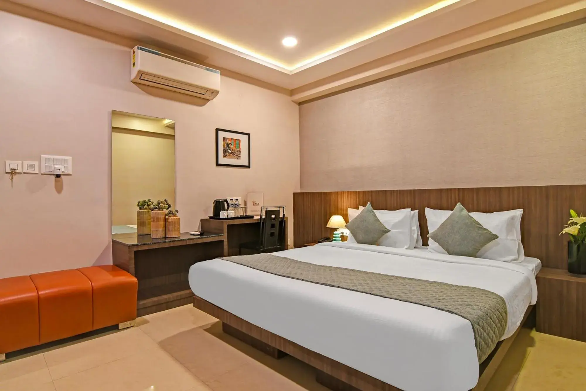 Bed in FabHotel Kzar Select - Nr US Consulate Bed in FabHotel Kzar Select - Nr US Consulate