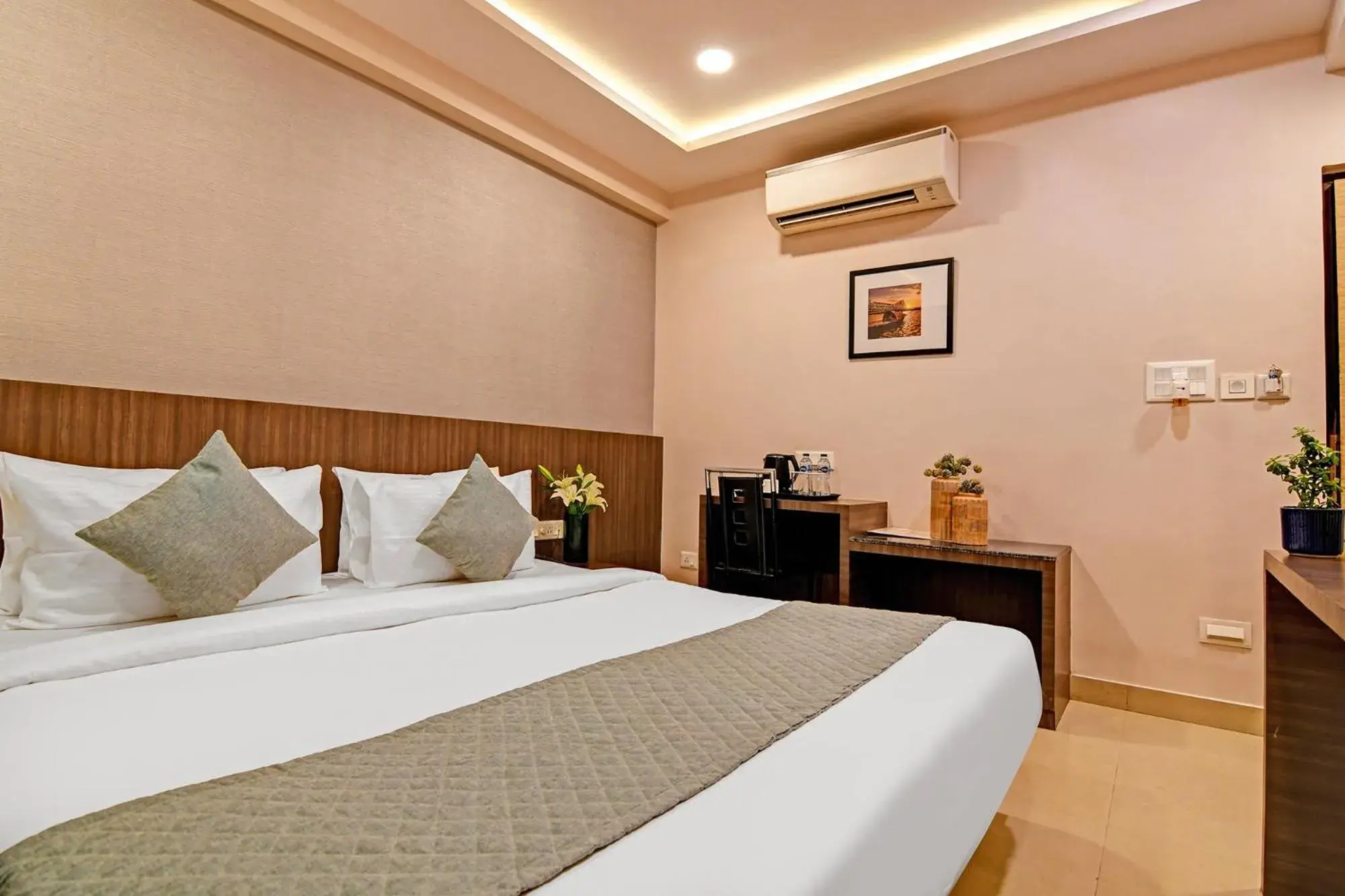 Bed in FabHotel Kzar Select - Nr US Consulate Bed in FabHotel Kzar Select - Nr US Consulate