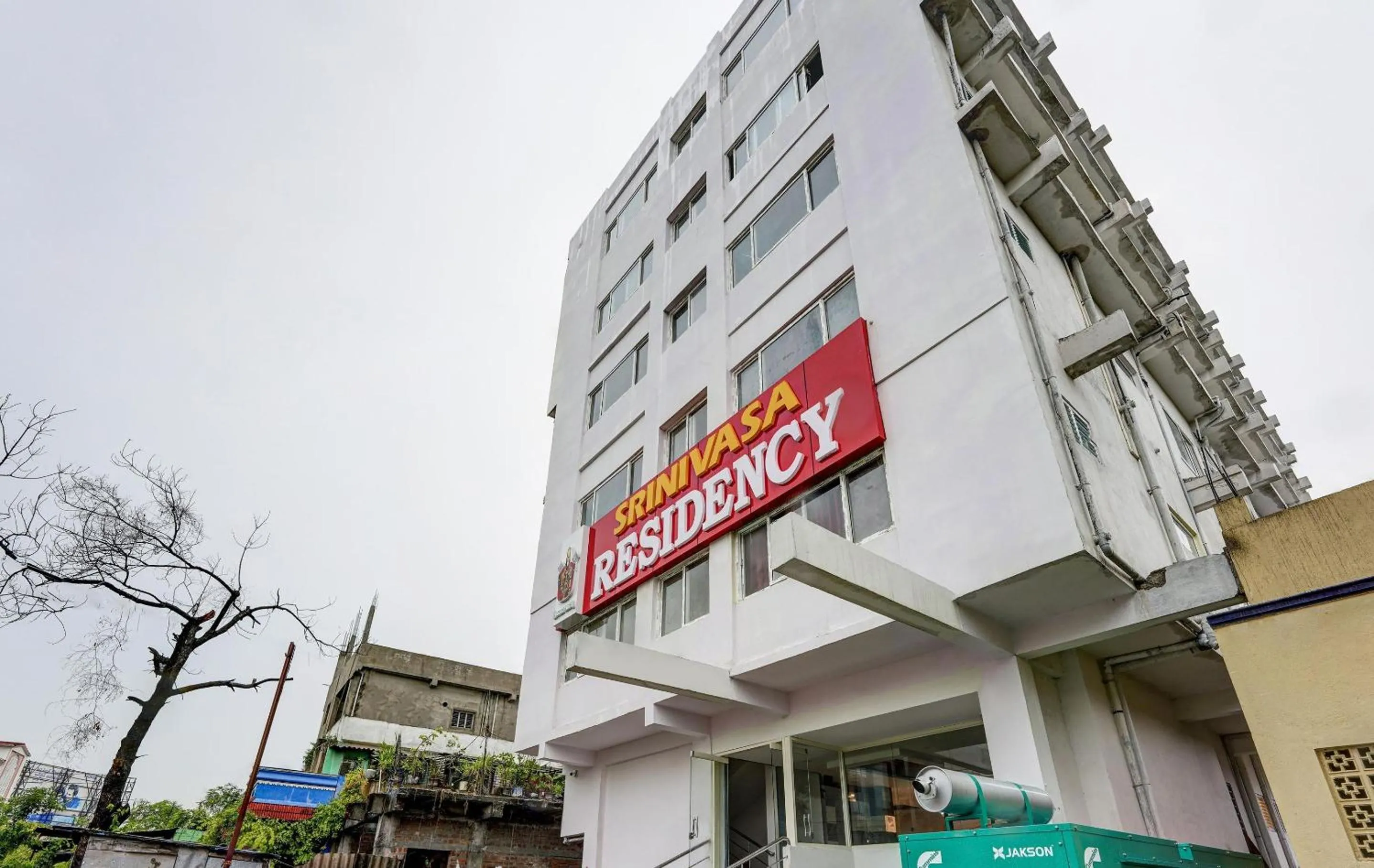 Facade/entrance in Collection O Srinivasa Residency