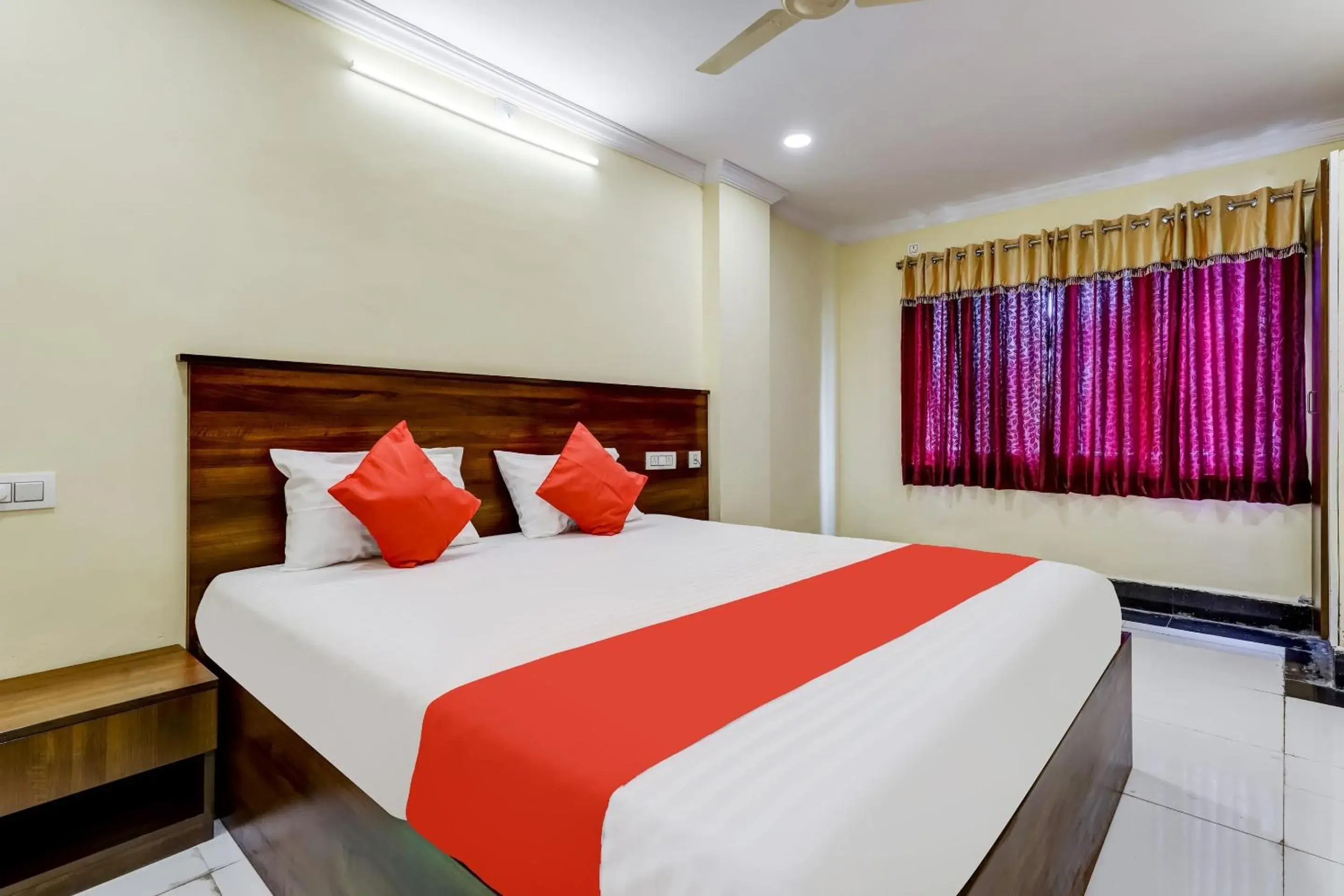 Bedroom, Bed in Collection O Srinivasa Residency Bedroom, Bed in Collection O Srinivasa Residency