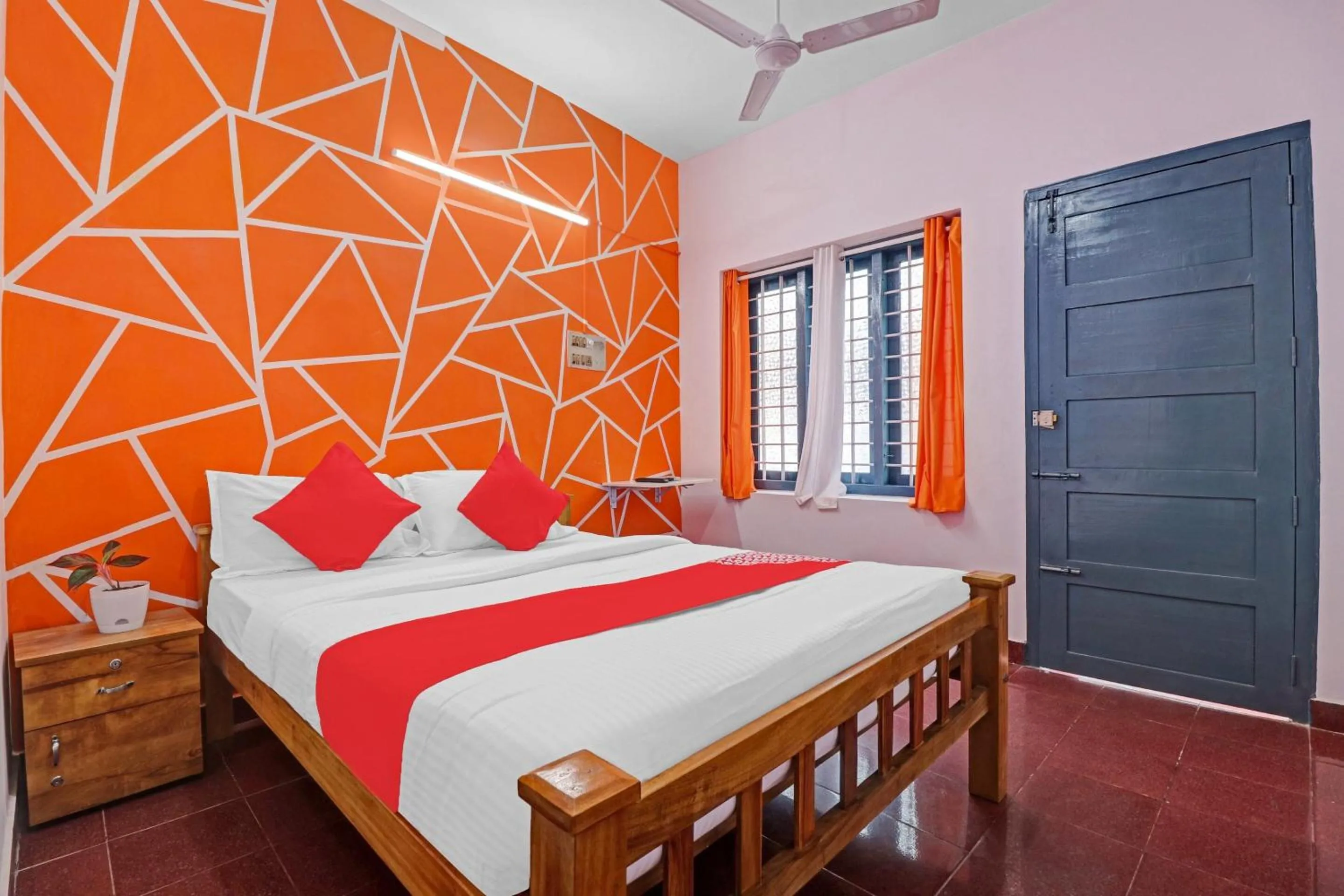 Bedroom, Bed in Hotel O Skywind