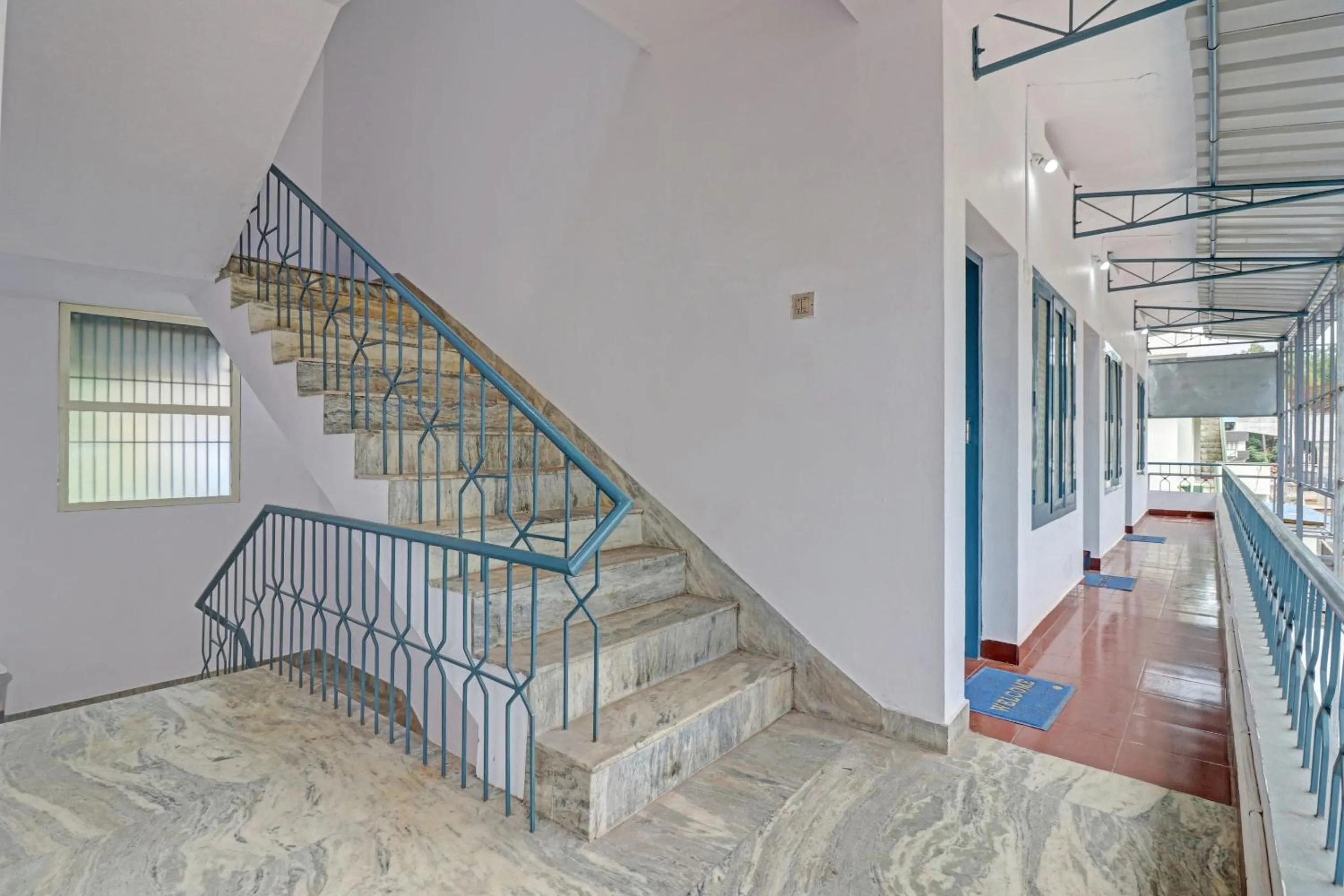 Facade/entrance in Hotel O Skywind