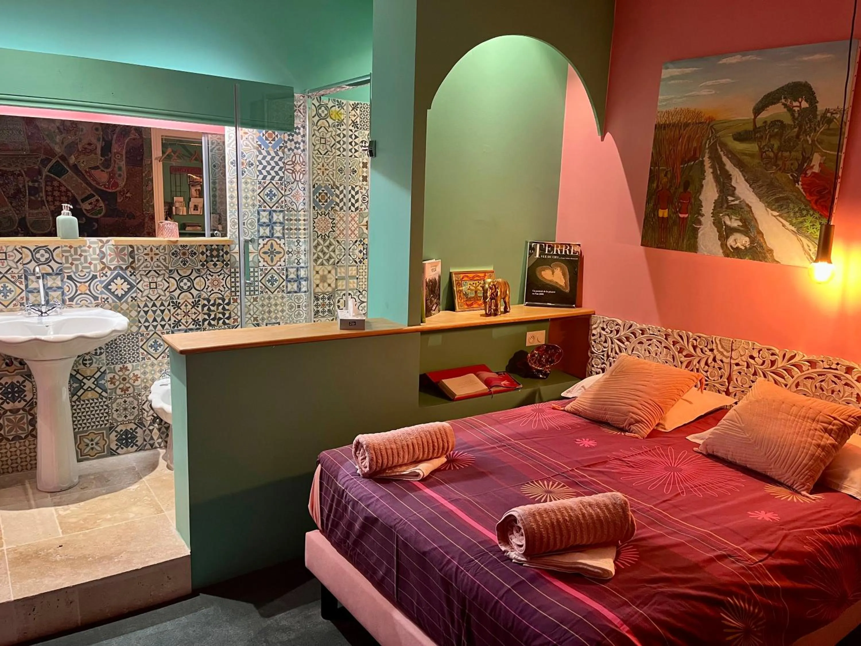 Bed in Villa AJNA Bayonne
