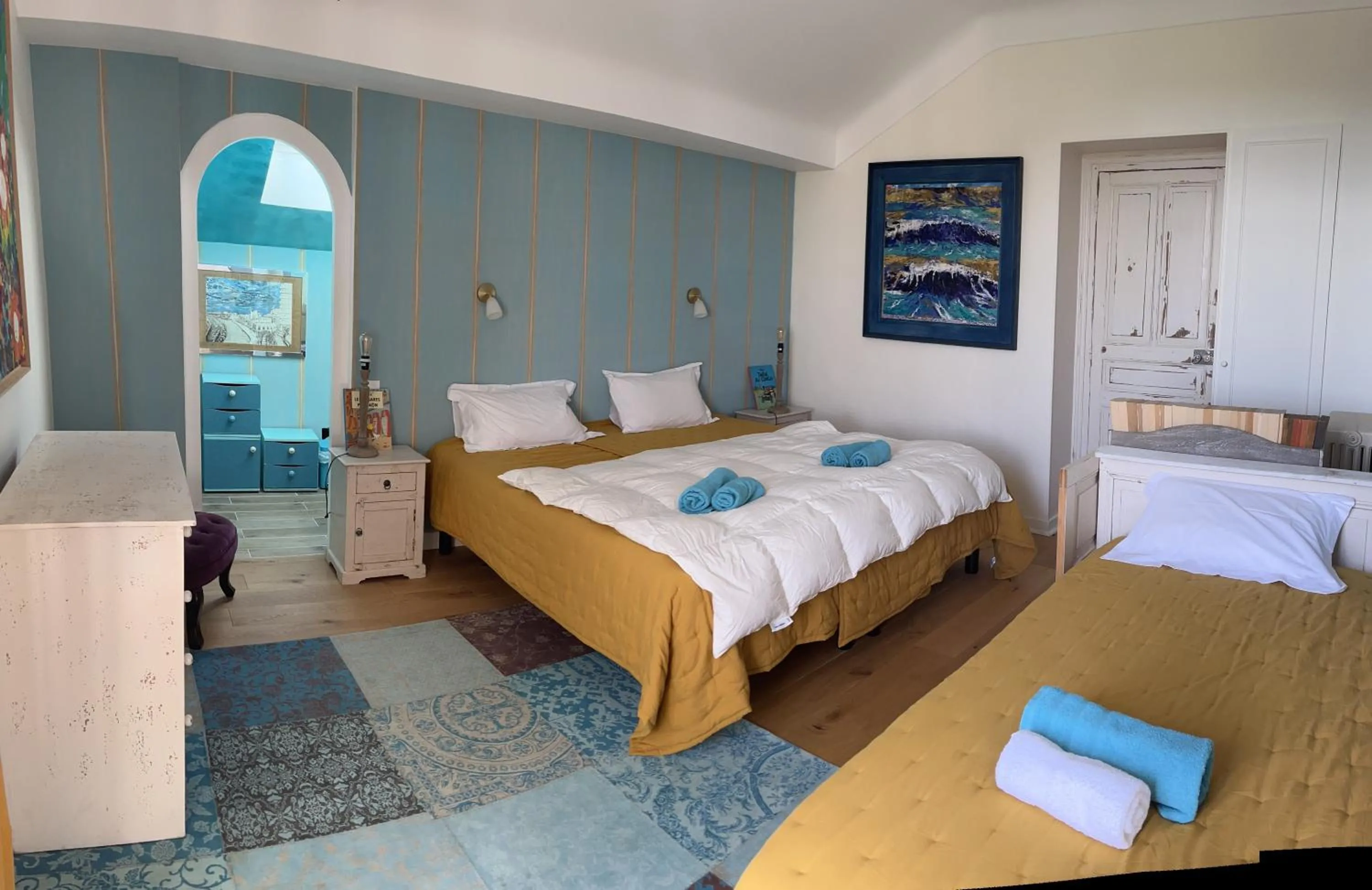 Bed in Villa AJNA Bayonne