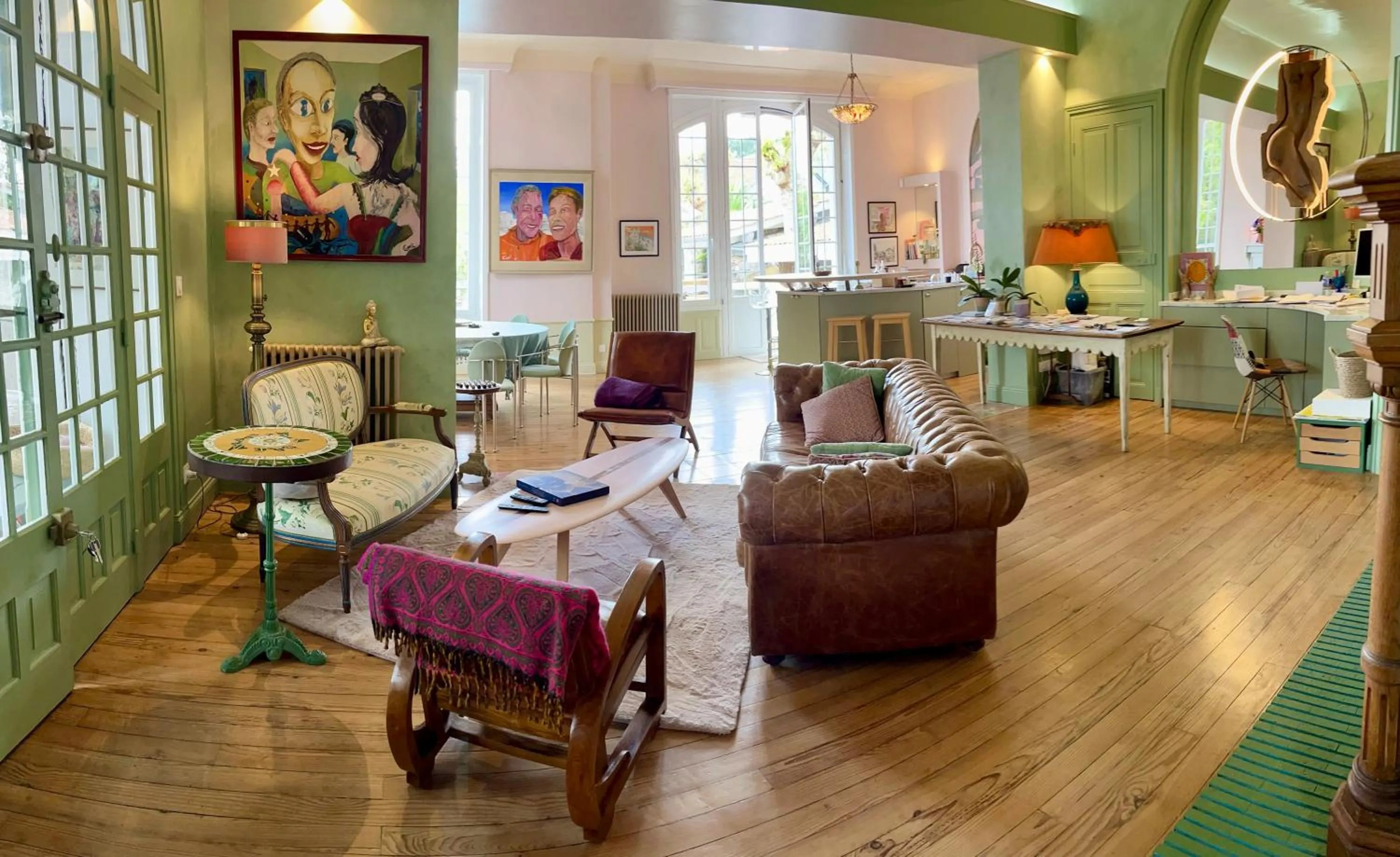 Living room in Villa AJNA Bayonne