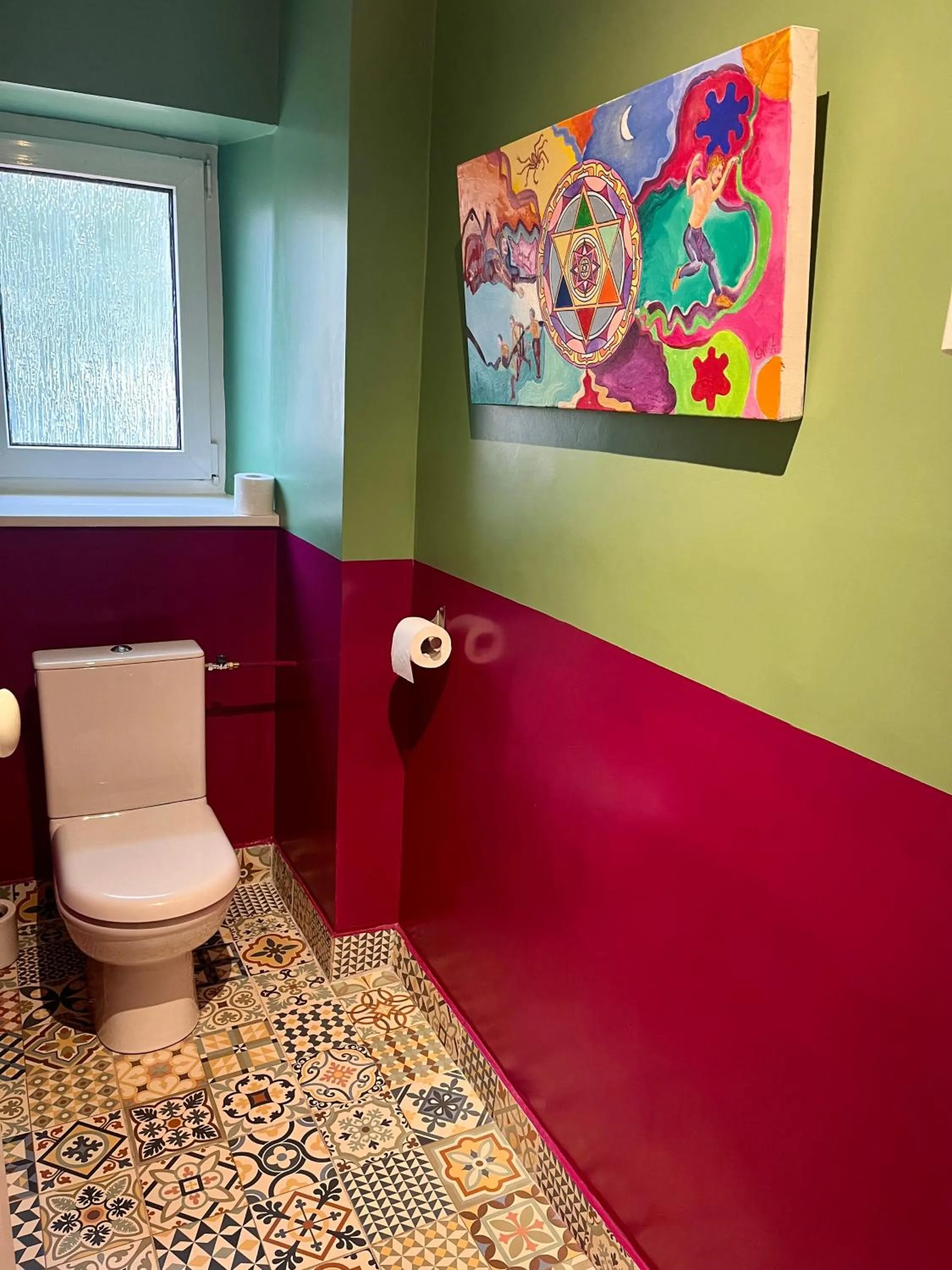 Toilet in Villa AJNA Bayonne