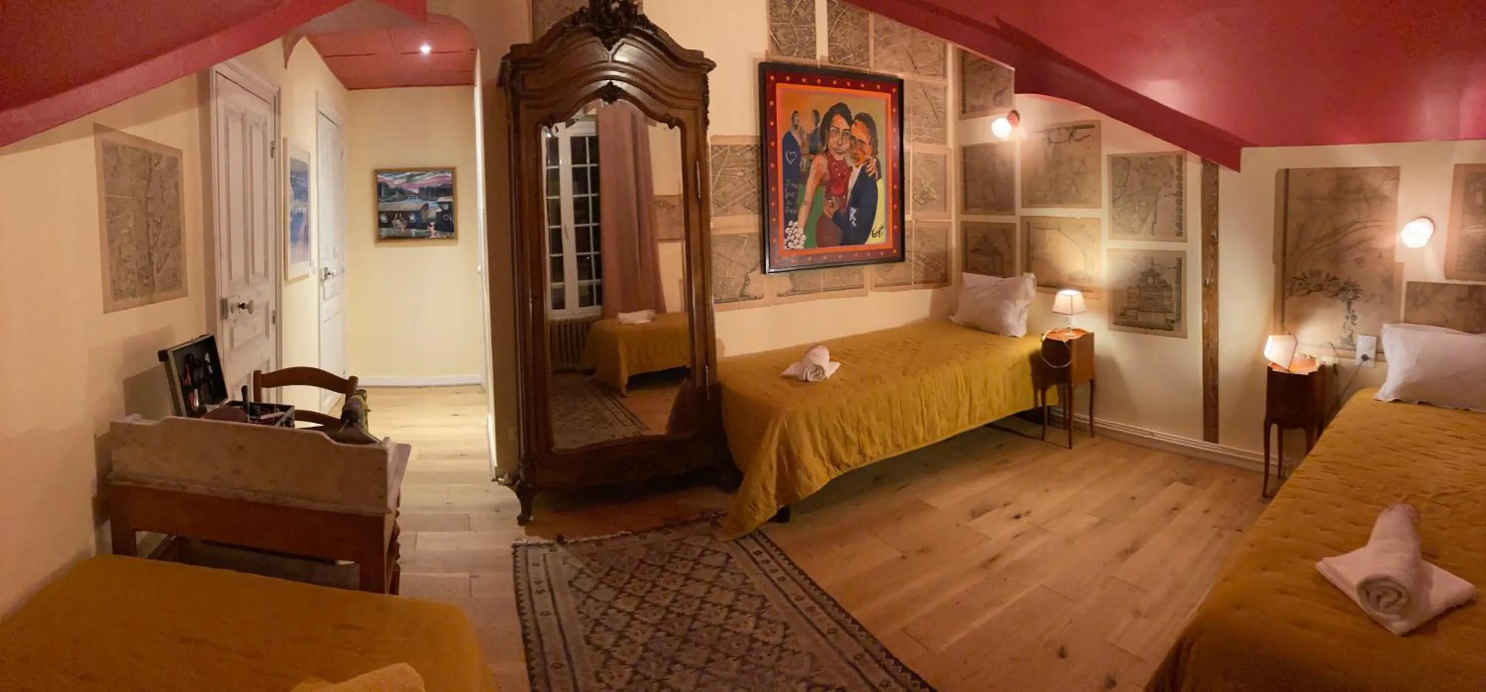 Bed in Villa AJNA Bayonne