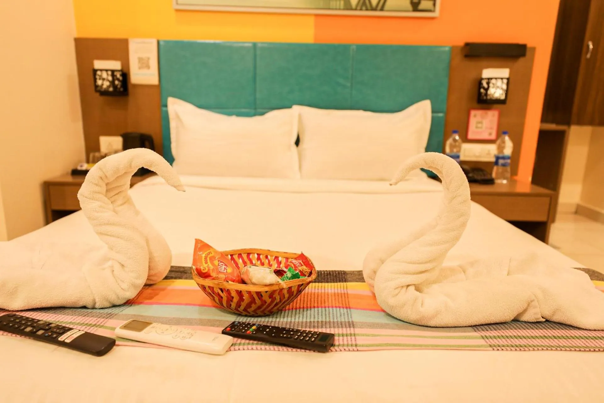 Bedroom, Bed in Hotel White Fields Hitec City, Hyderabad