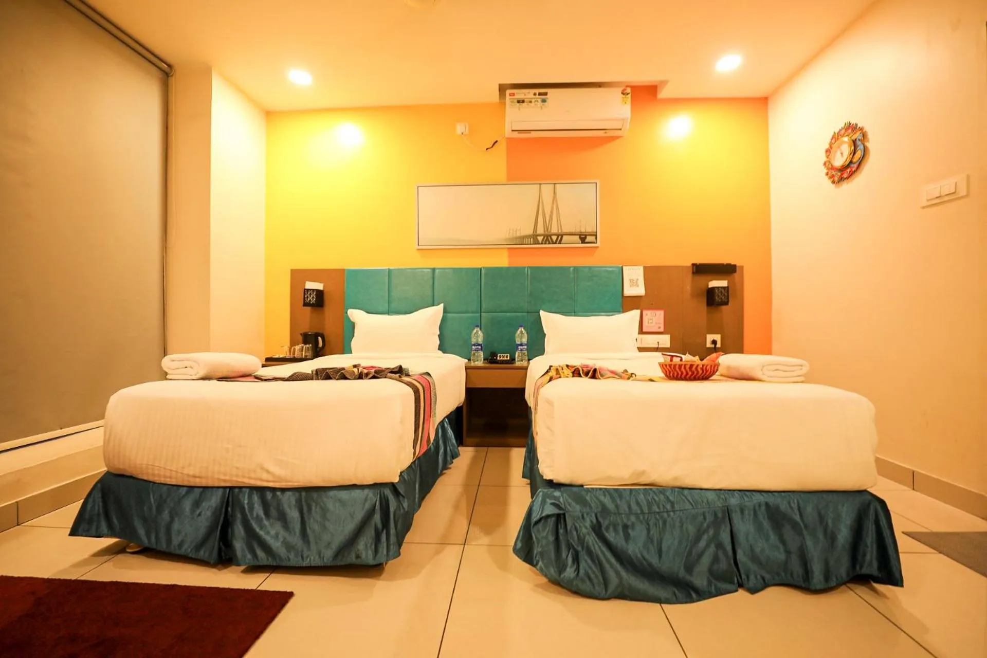Bed in Hotel White Fields Hitec City, Hyderabad
