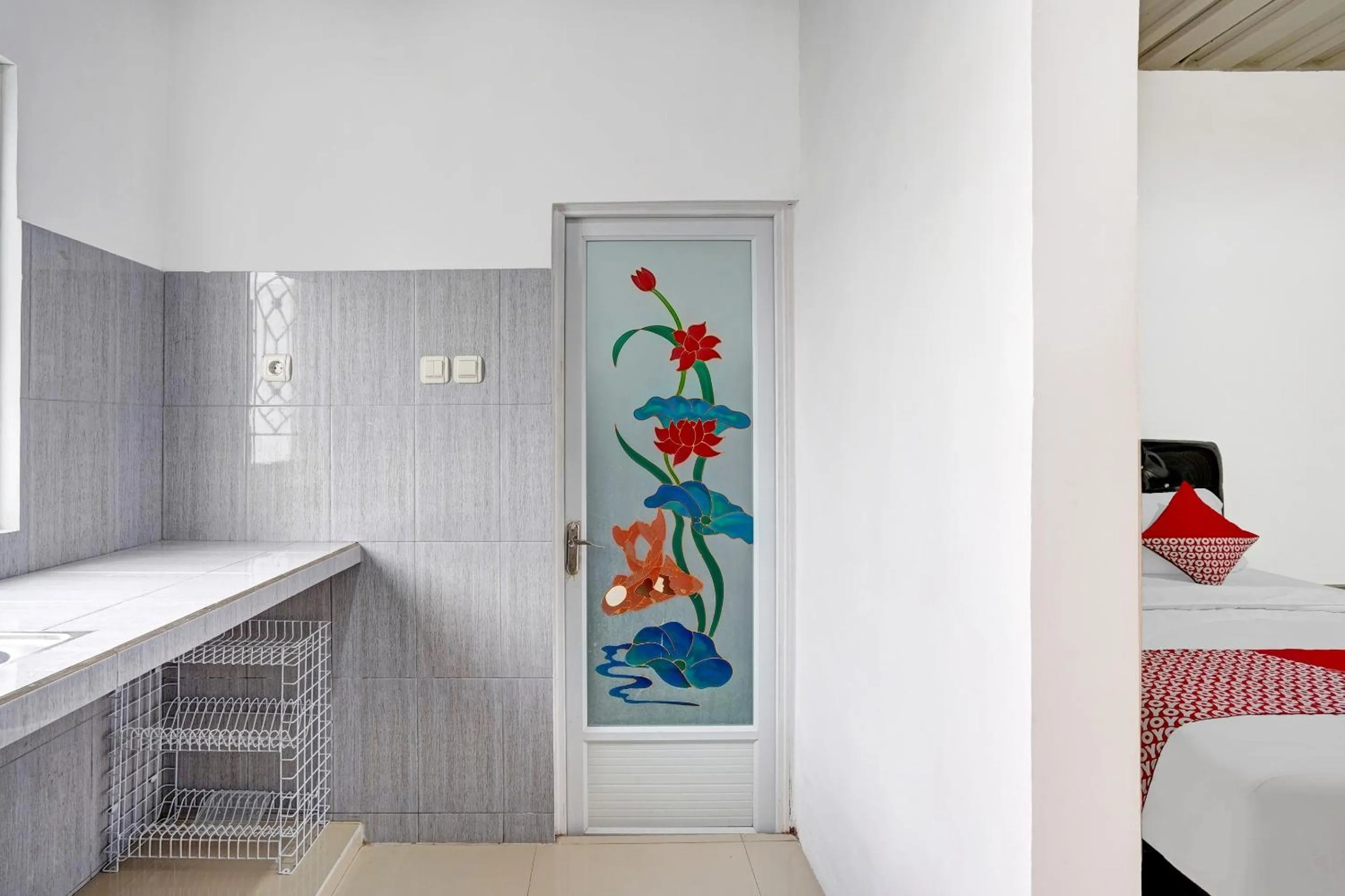 Bedroom, Bed in OYO Life 90678 Omah Kulo Guest House