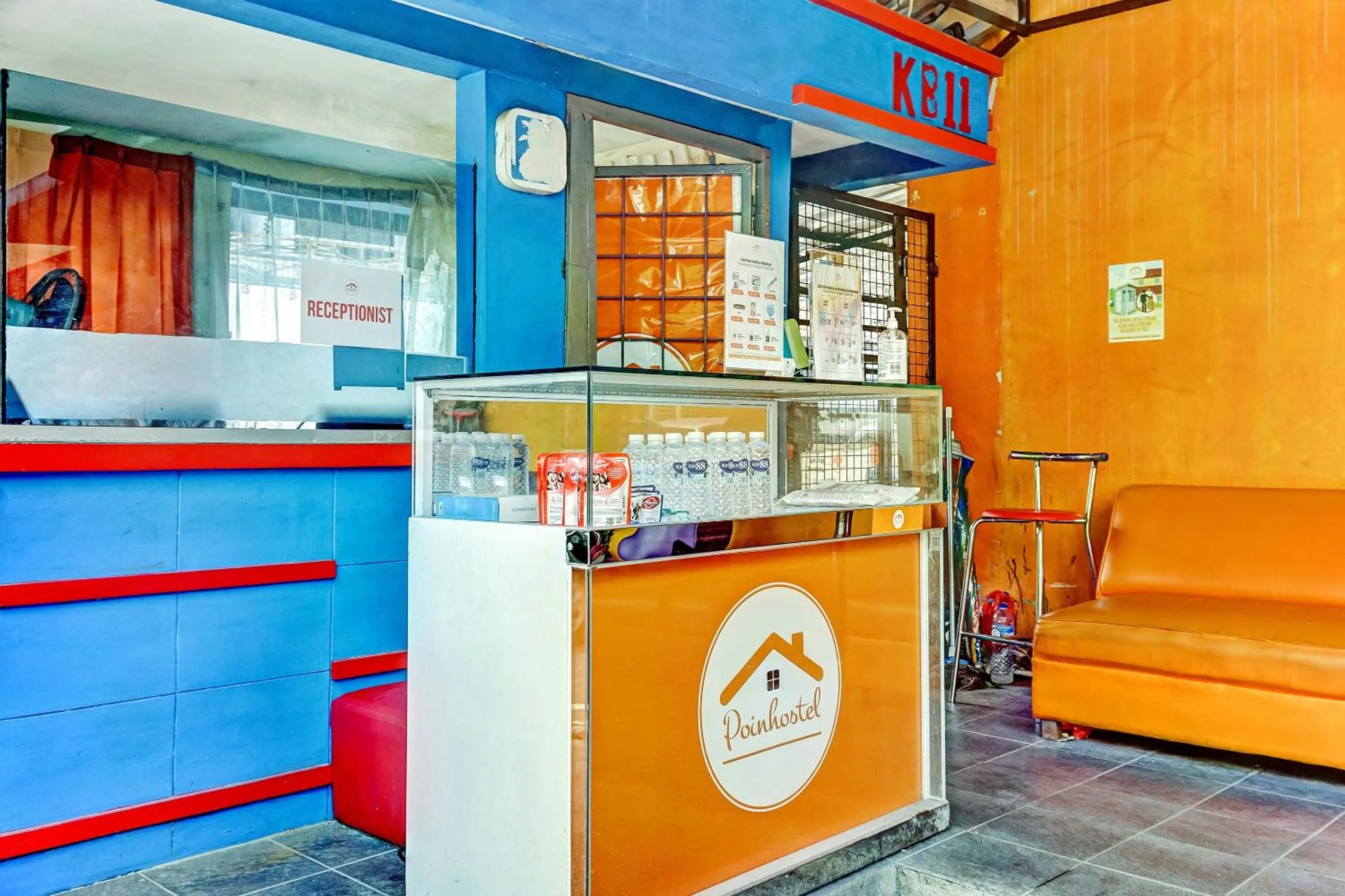 Lobby or reception in Hotel O Point Hostel