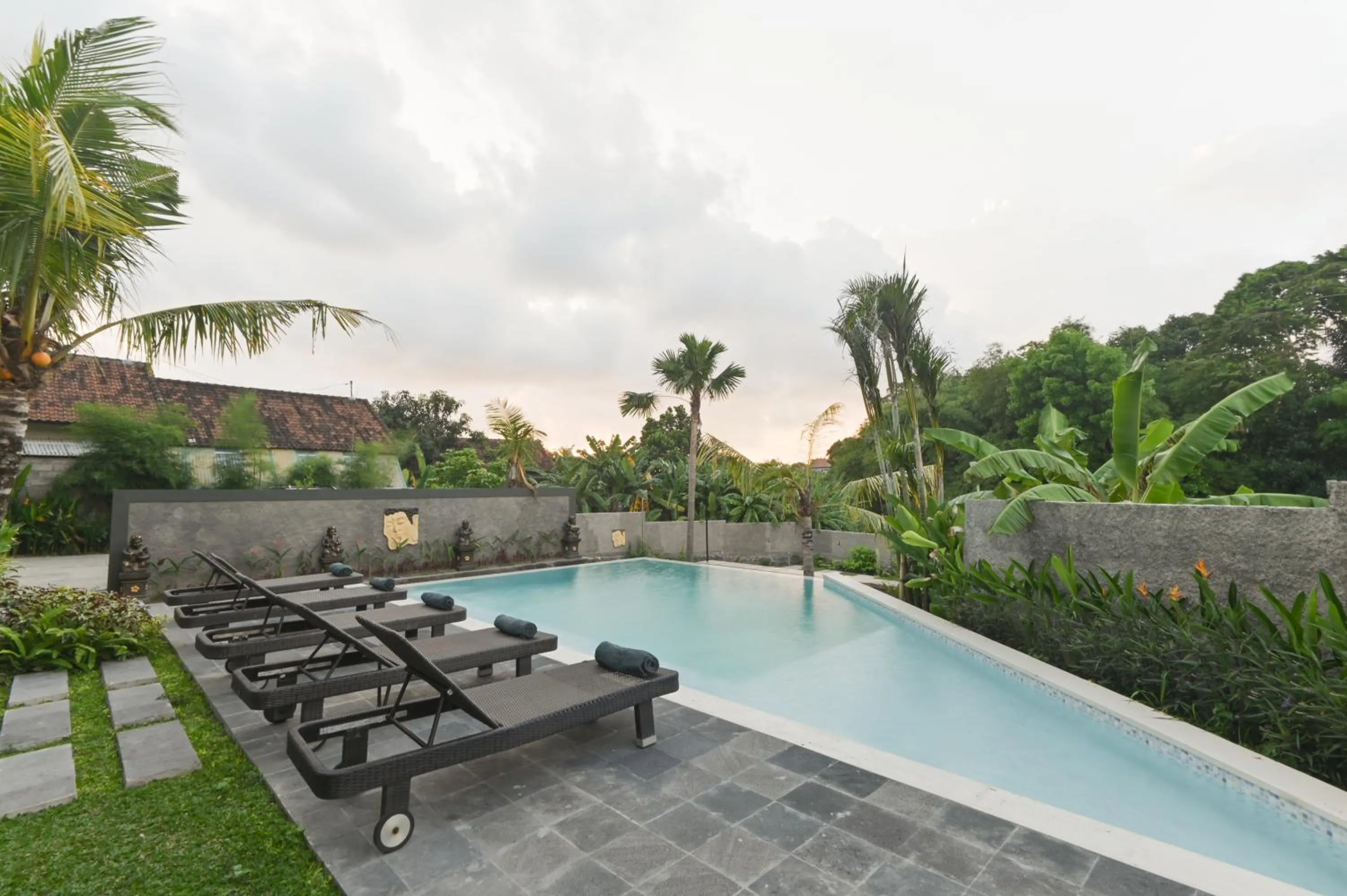Pool view in Musa Canggu