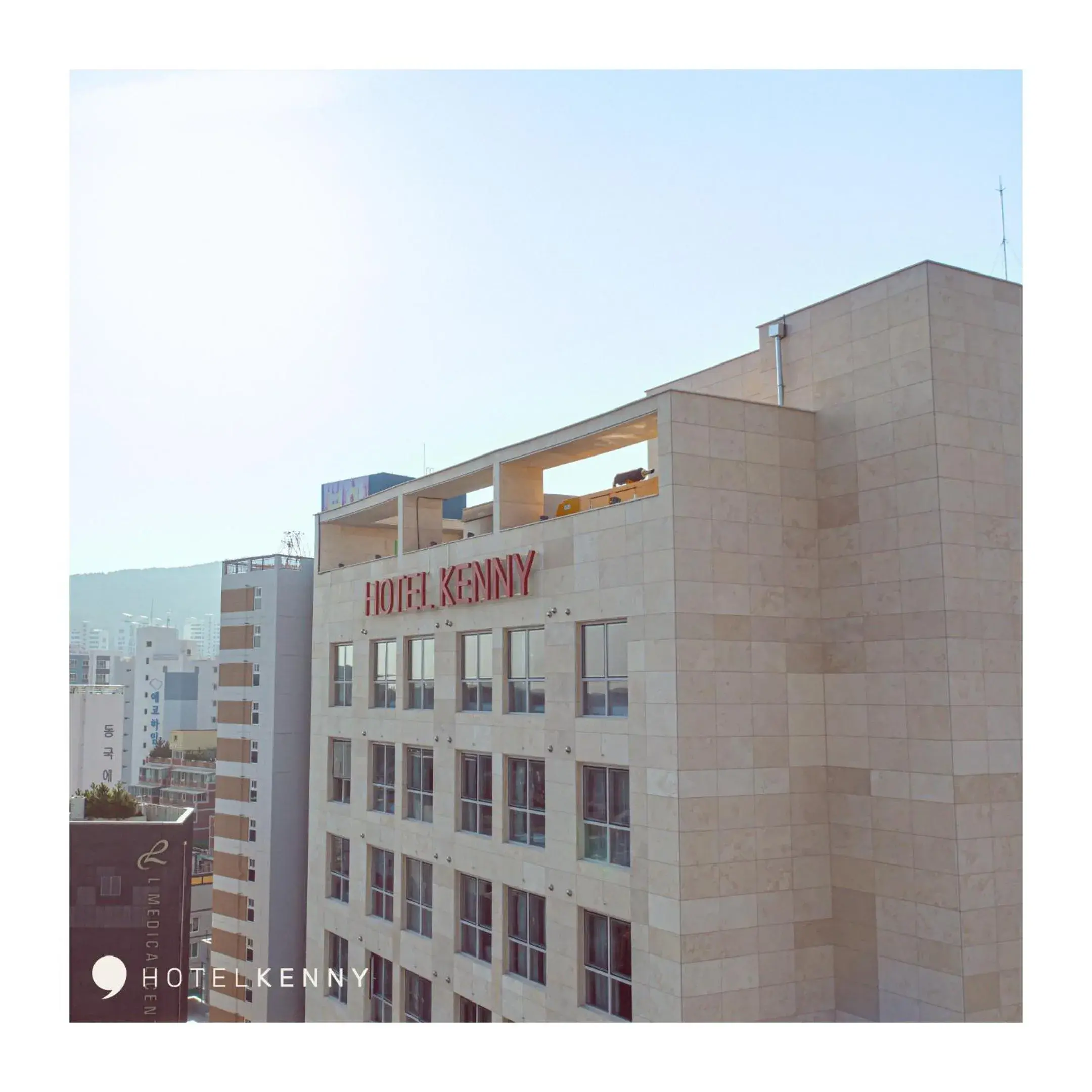 Property building in Kenny Stay Busan Gijang Property building in Kenny Stay Busan Gijang