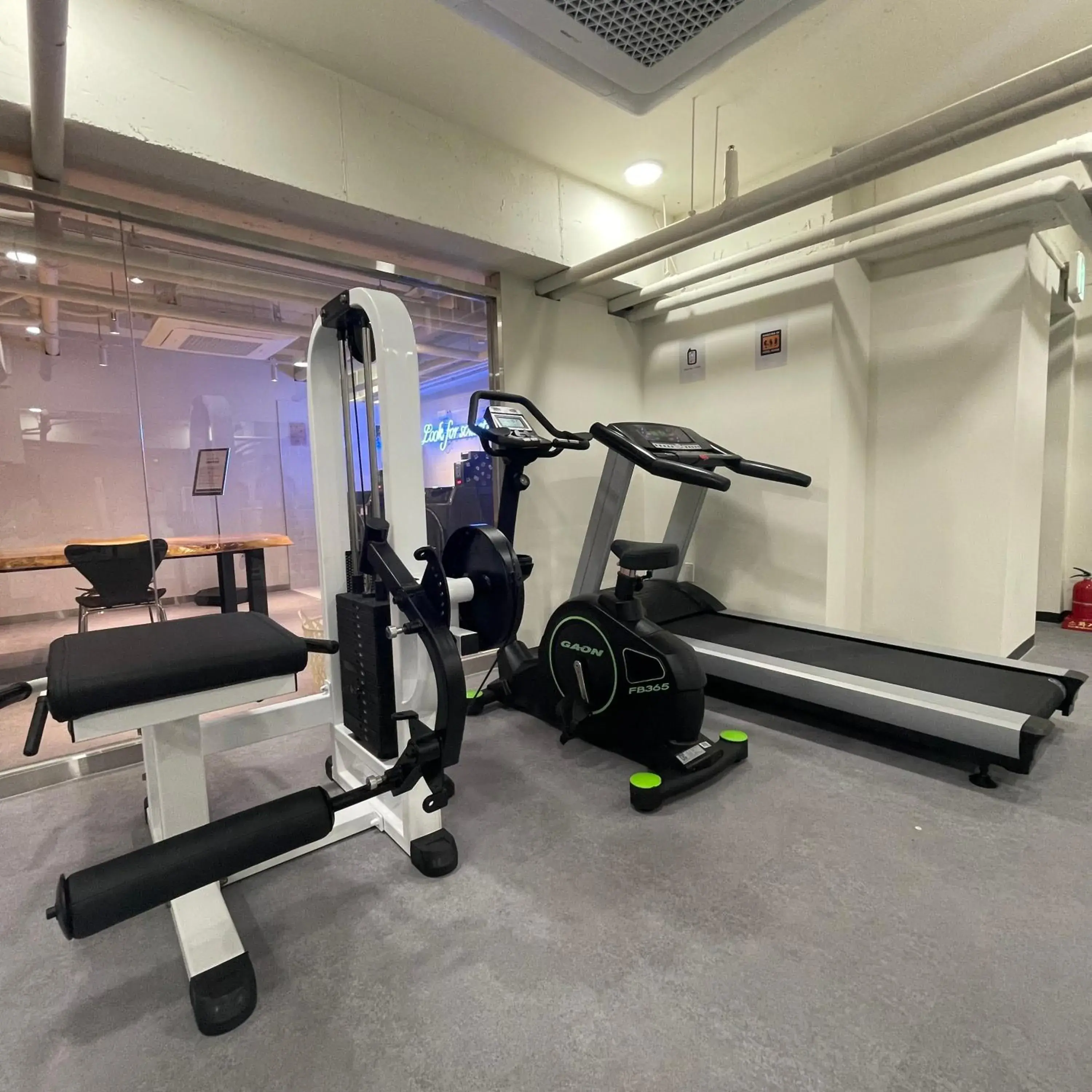 Fitness centre/facilities in Kenny Stay Busan Gijang Fitness centre/facilities in Kenny Stay Busan Gijang
